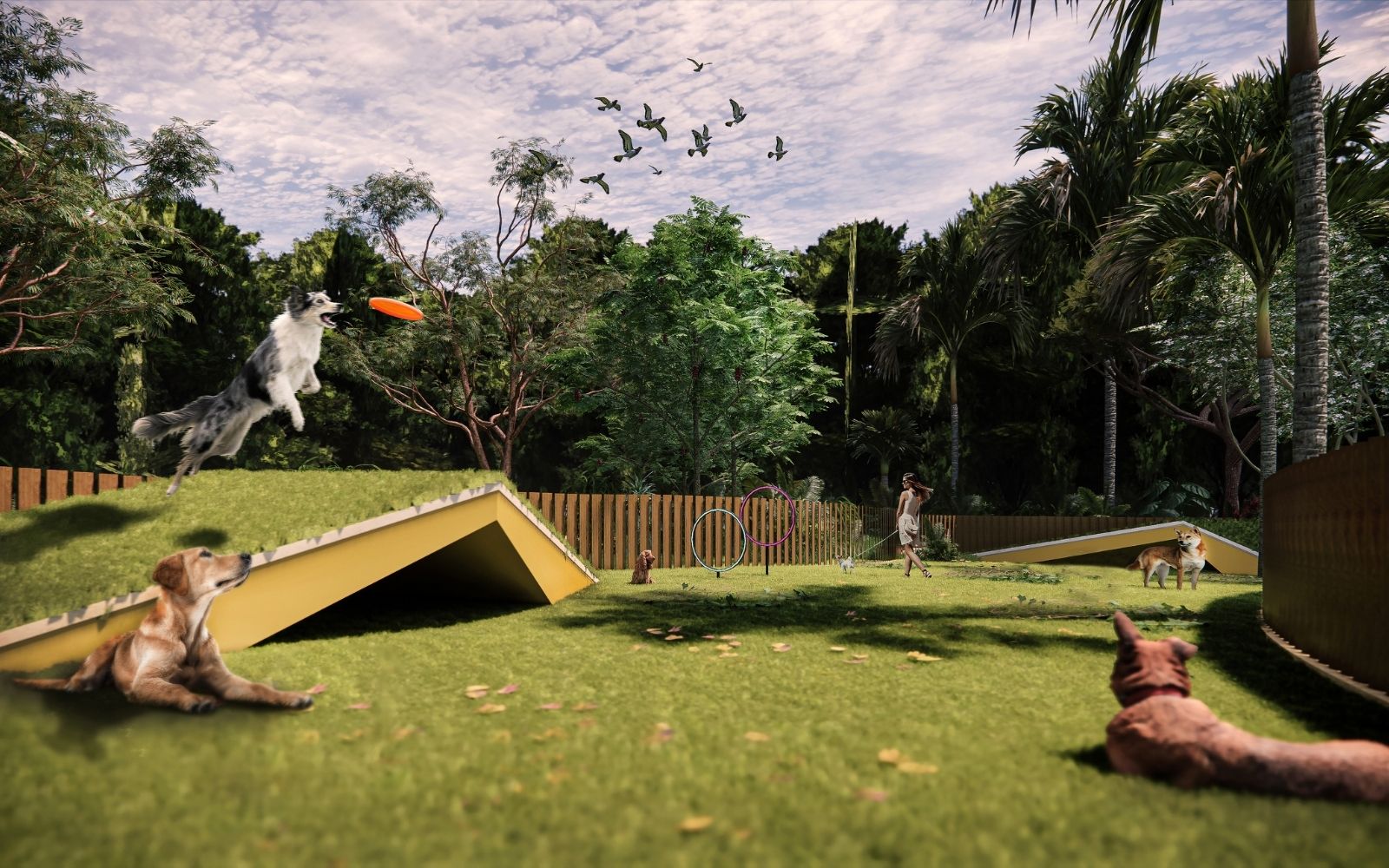 Departamento frente a marina, vistas al campo de golf y reserva natural