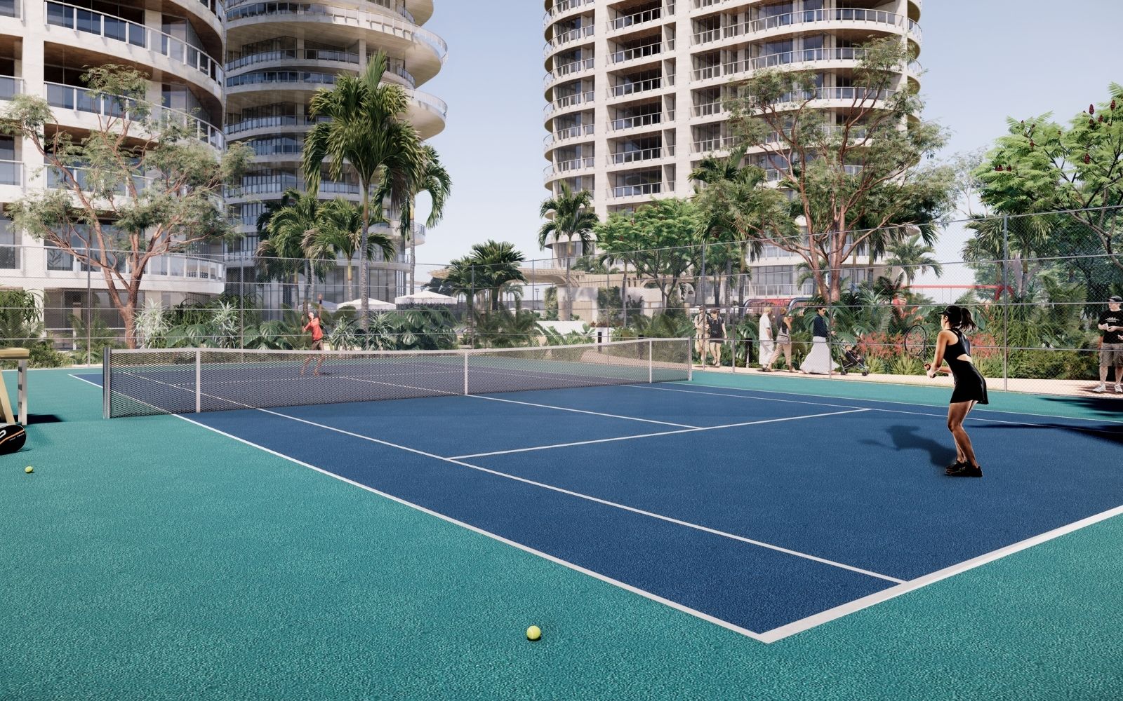 Apartment with terrace, green views pet-friendly, pool, gym, for sale Canc&uacute;n