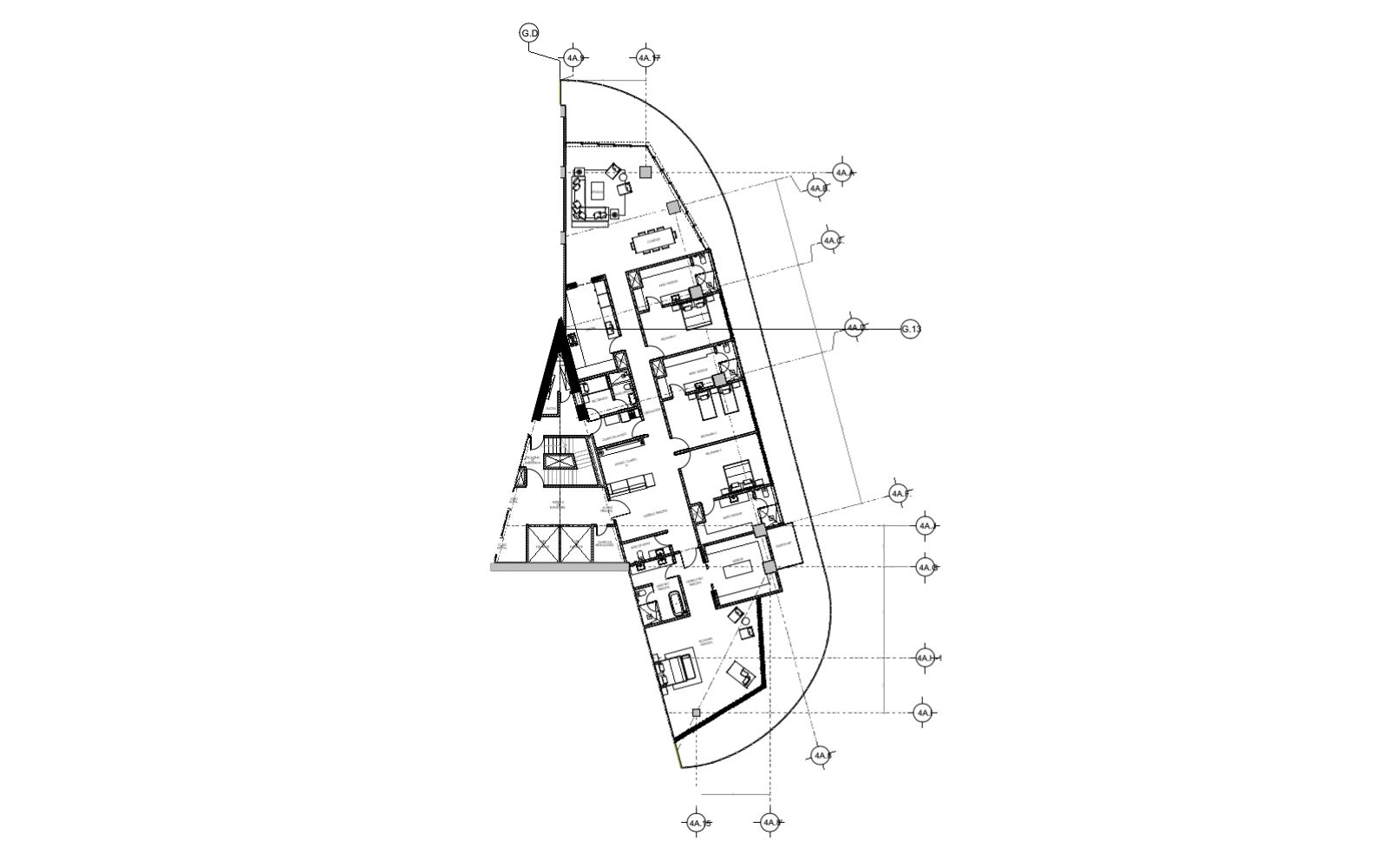Beautiful apartment overlooking the sea and the marina, with amenities: infinity pool, spa, gym, lounge area, event room, lobby