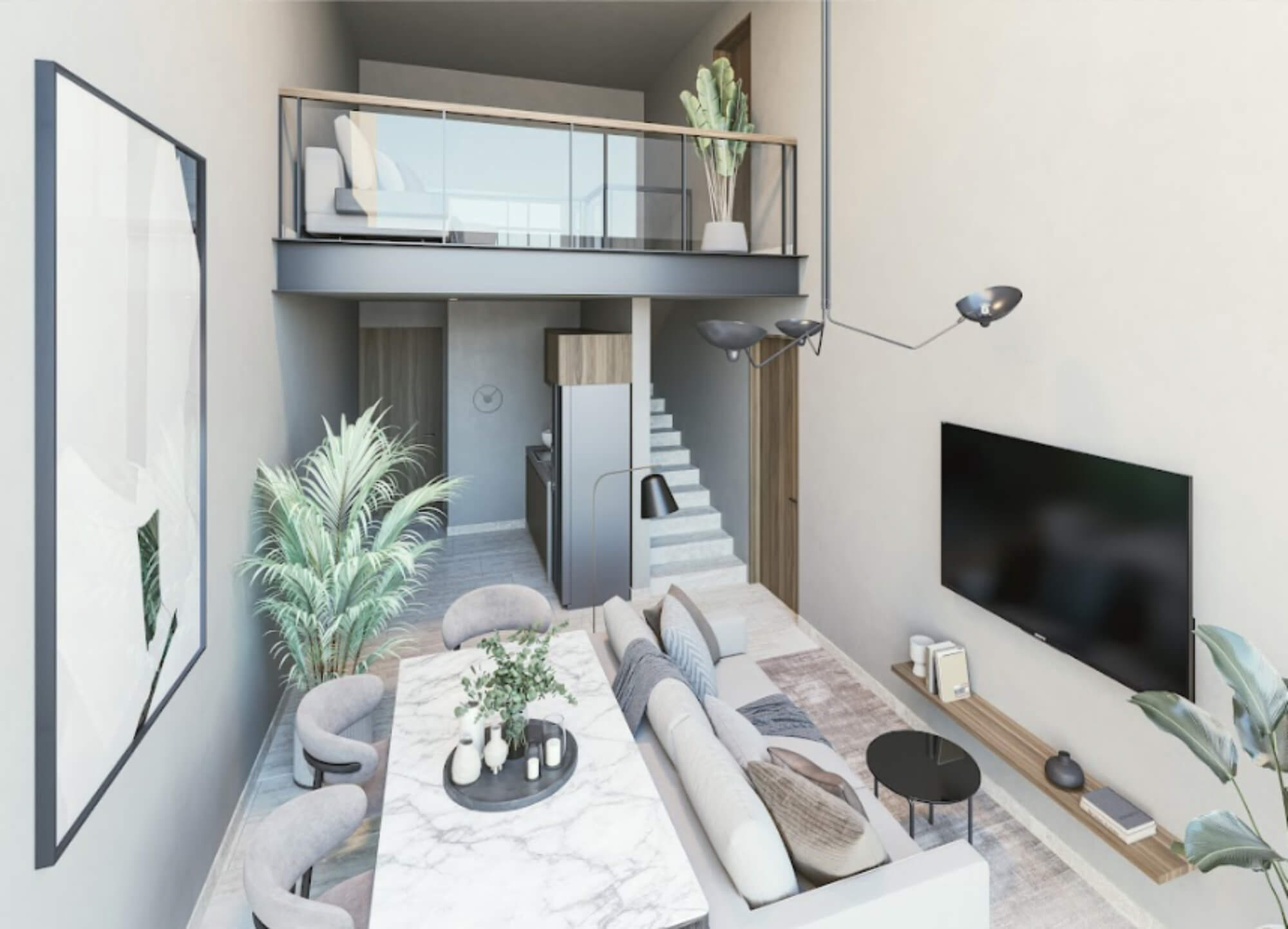 Departamento con acabados modernos en venta, Zona Aeropuerto, Canc&uacute;n