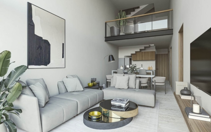 Penthouse with Pool, Panoramic Deck and lake with beach, pre-construction, for sale, Canc&uacute;n.