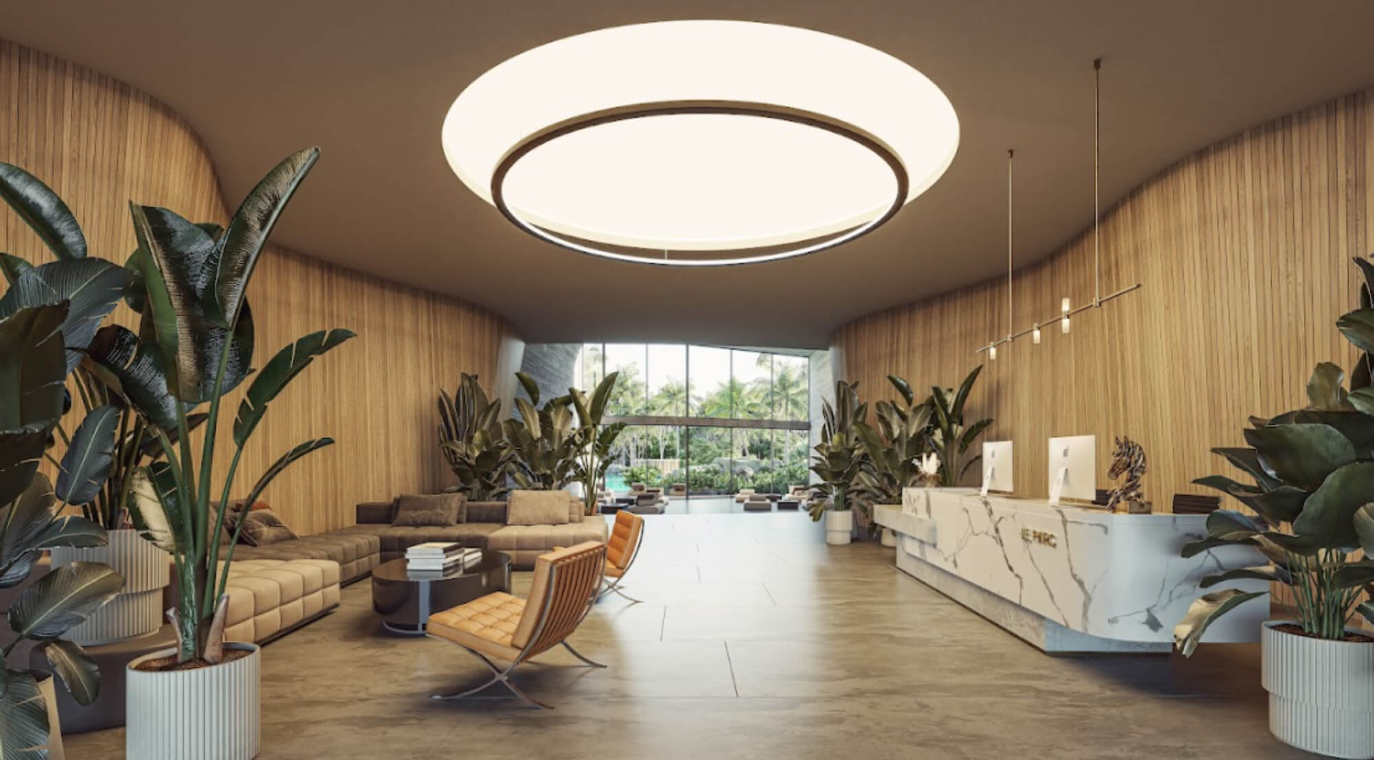 Penthouse with Sky-lounge, infinity pool and Beach Cabins, pre-construction