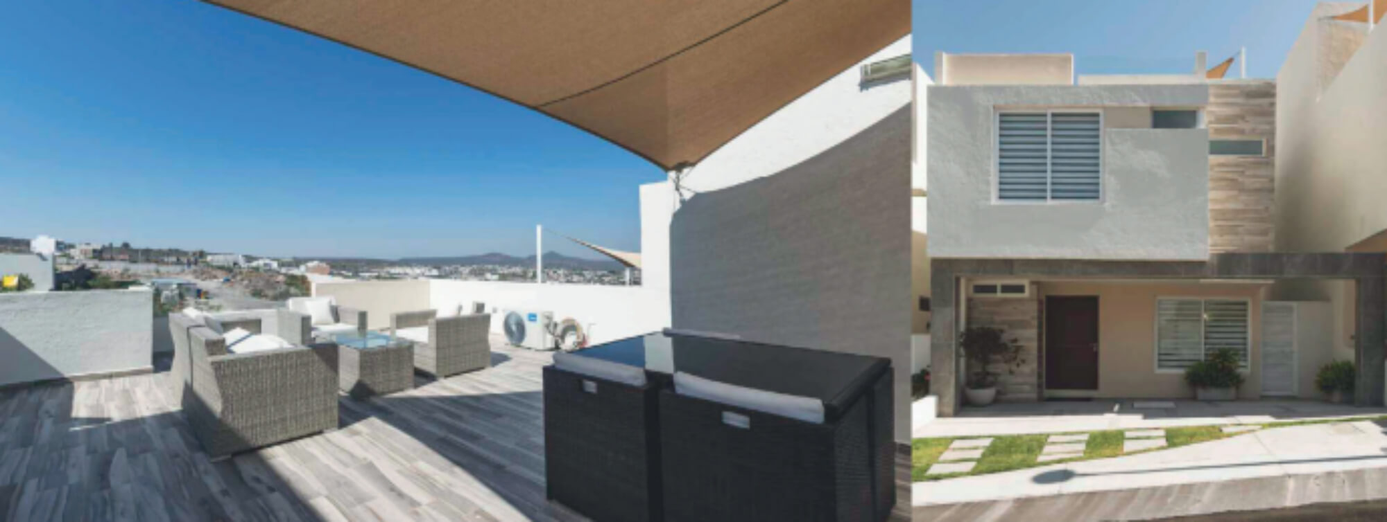 House with Studio, TV Room, Mezzanine and Terrace in Master Bedroom, for sale, Zibat&aacute;, Queretaro.