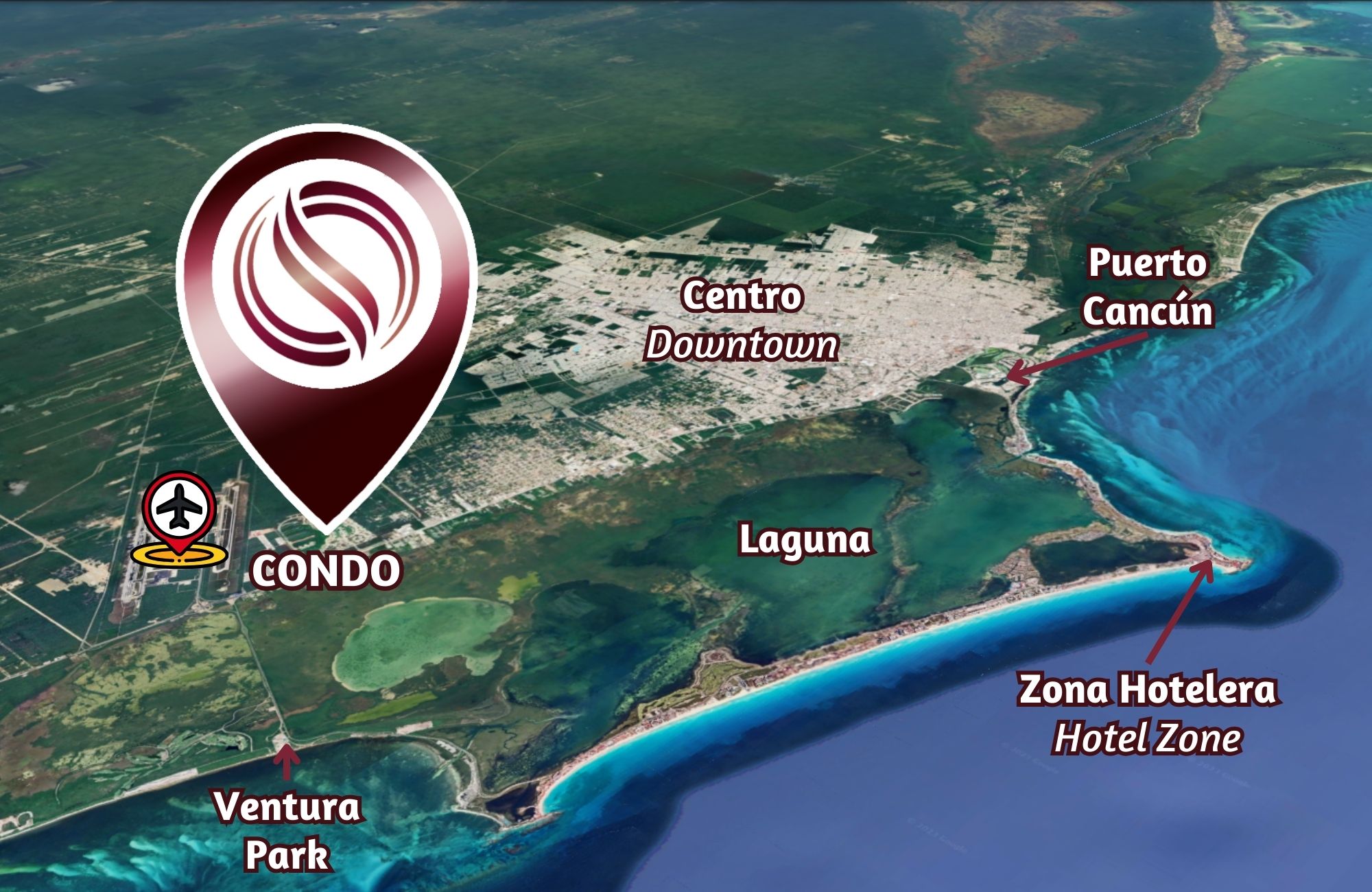 Penthouse 50 meters from the sea, smart home system, gym, kids club, pool, grill, for sale Costa Mujeres Cancun.