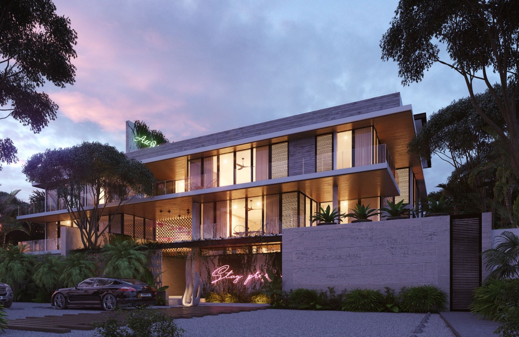 Condominio con alberca privada, club de playa, acceso al mar, en venta, Tankah, Tulum.