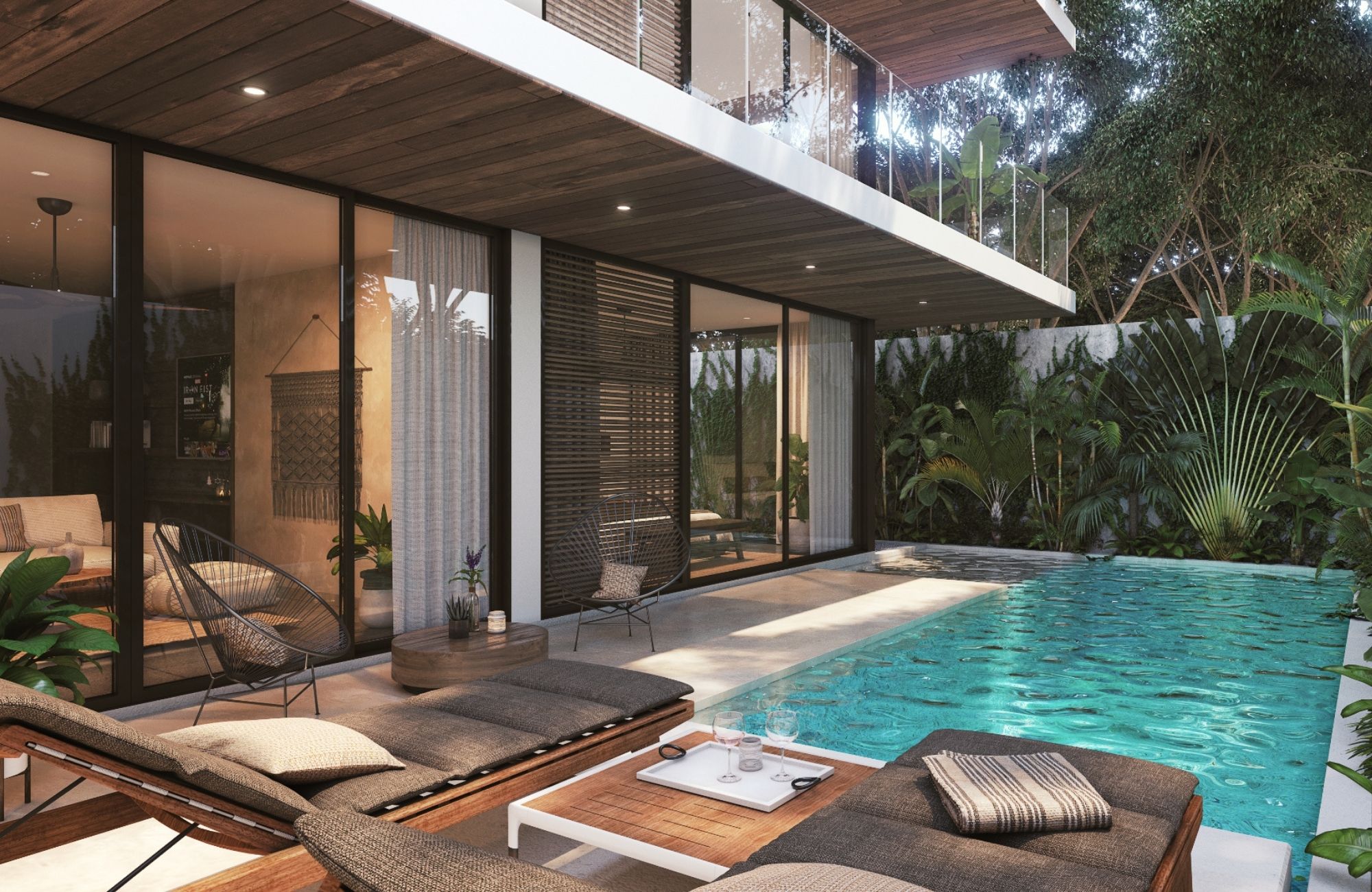 Condominio con alberca privada, club de playa, acceso al mar, en venta, Tankah, Tulum.