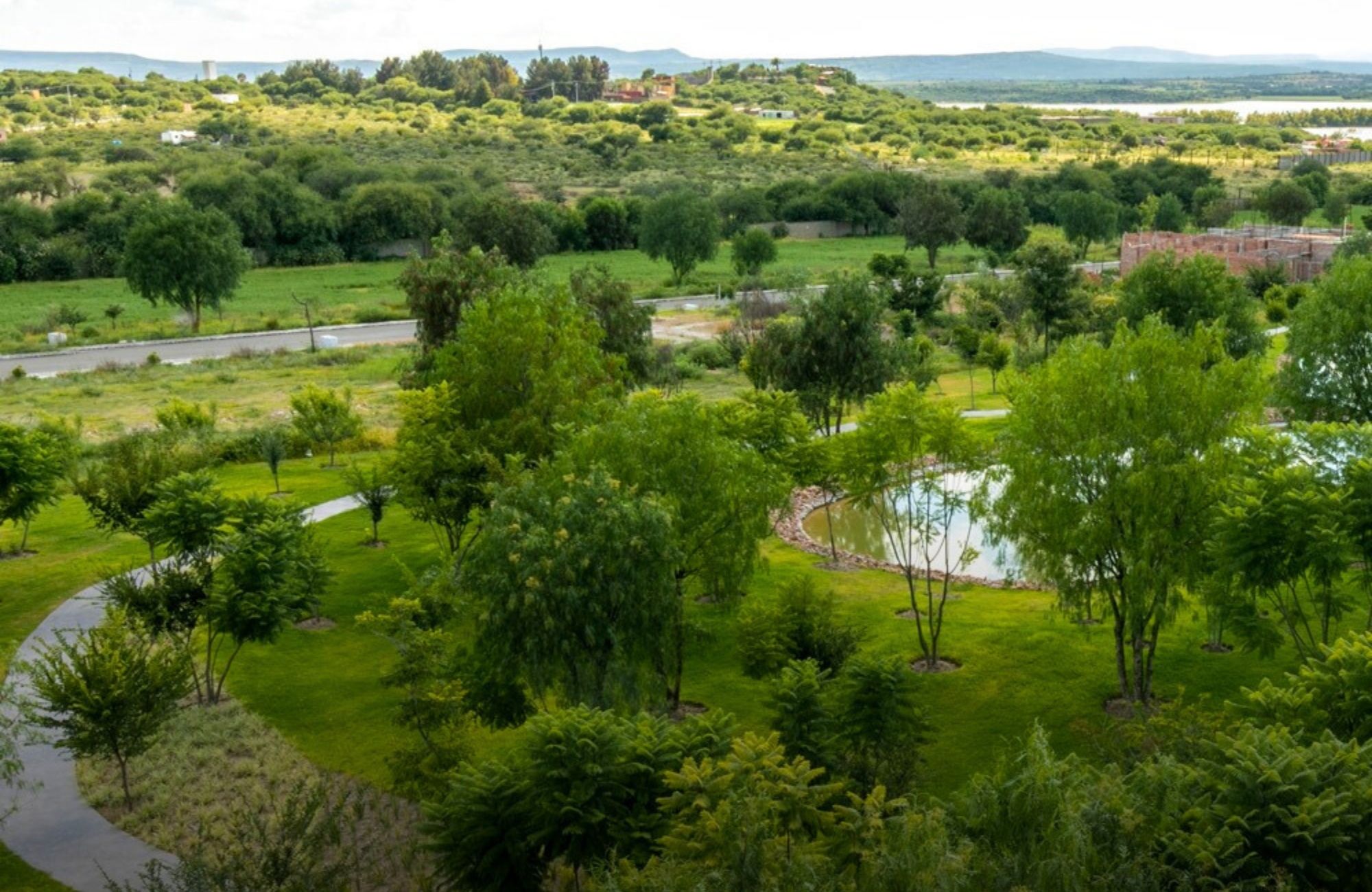 11,556 m2 lot with, heliport, lake, stables and more sale San Miguel de Allende