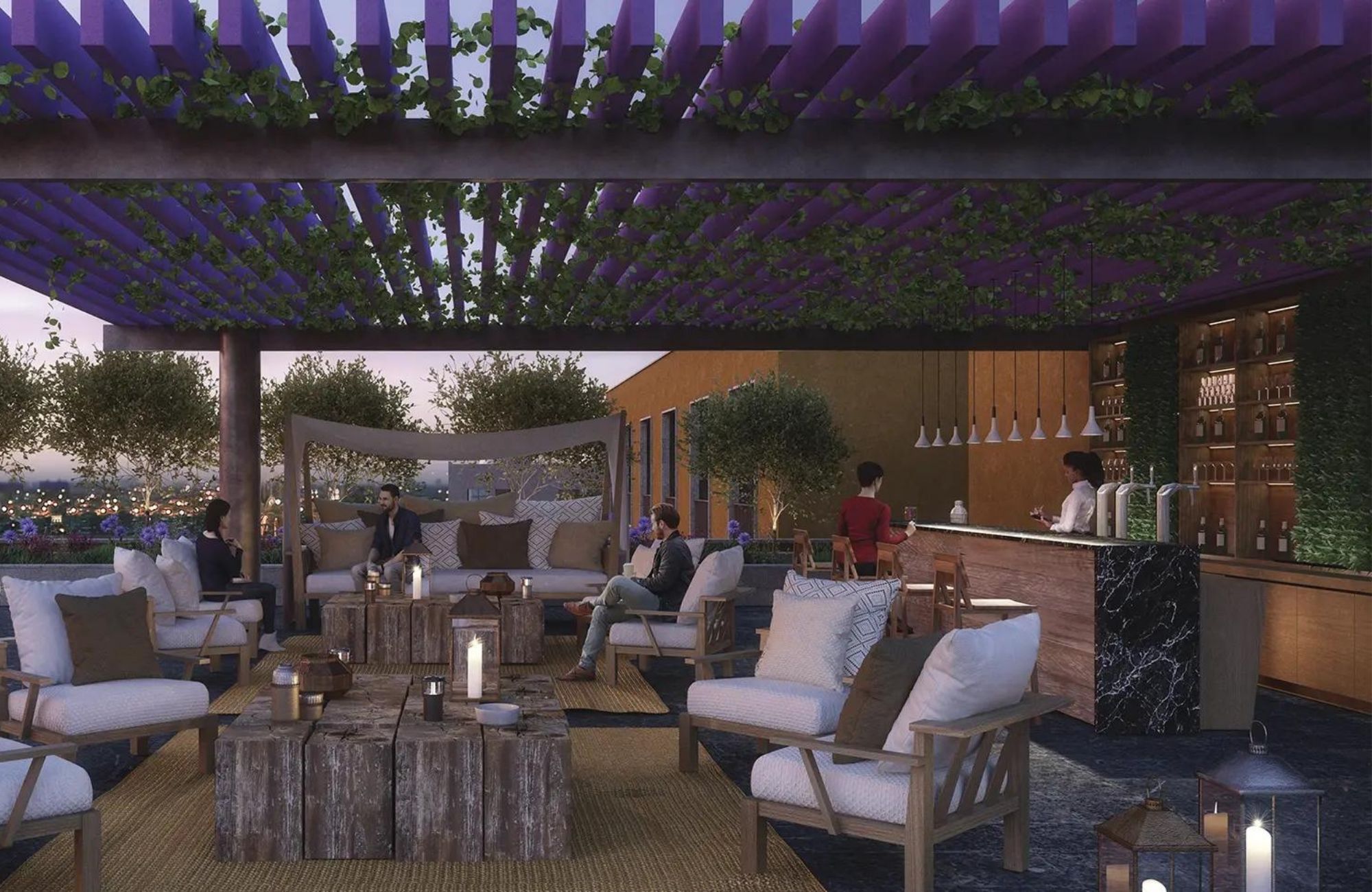 Condominio de lujo, terraza privada, alberca, spa, en venta San Miguel de Allende.