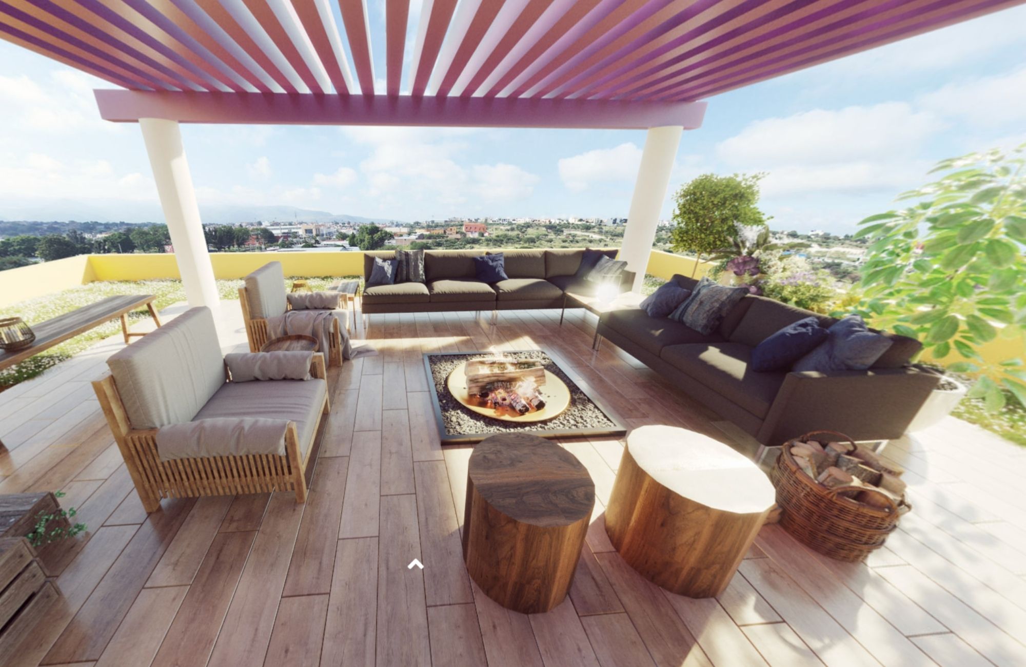 Penthouse with large private terrace, hotel amenities for sale in San Miguel de Allende