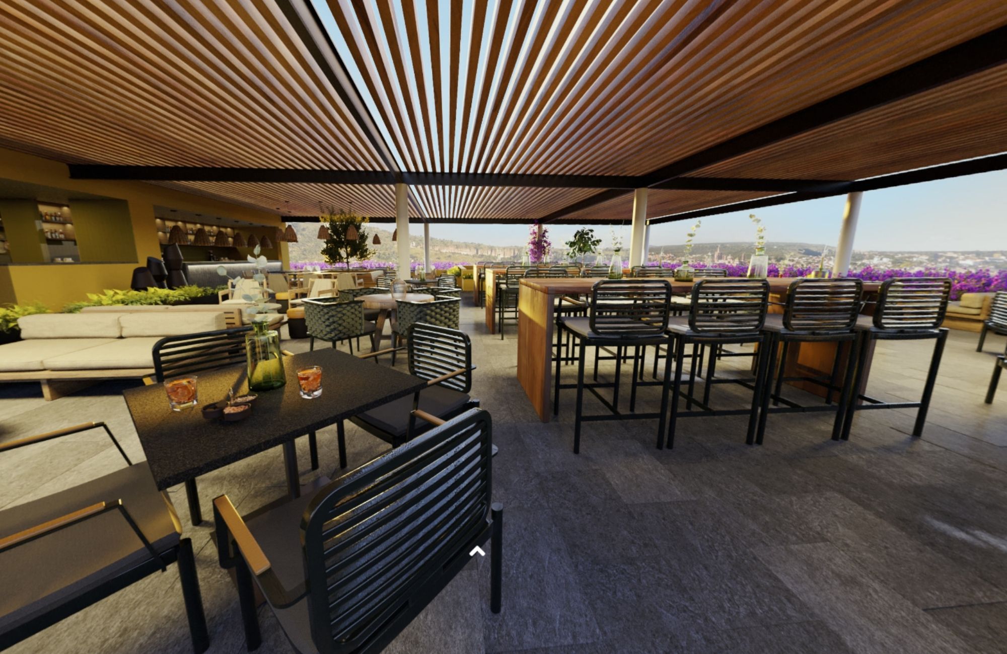 Penthouse with large private terrace, hotel amenities for sale in San Miguel de Allende