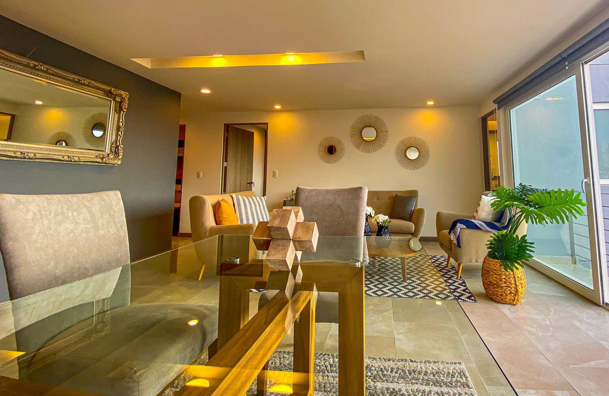 Departamento con jard&iacute;n, bodega y terraza privada, Gimnasio, Alberca techada,&nbsp; La Vista, venta, Queretaro.