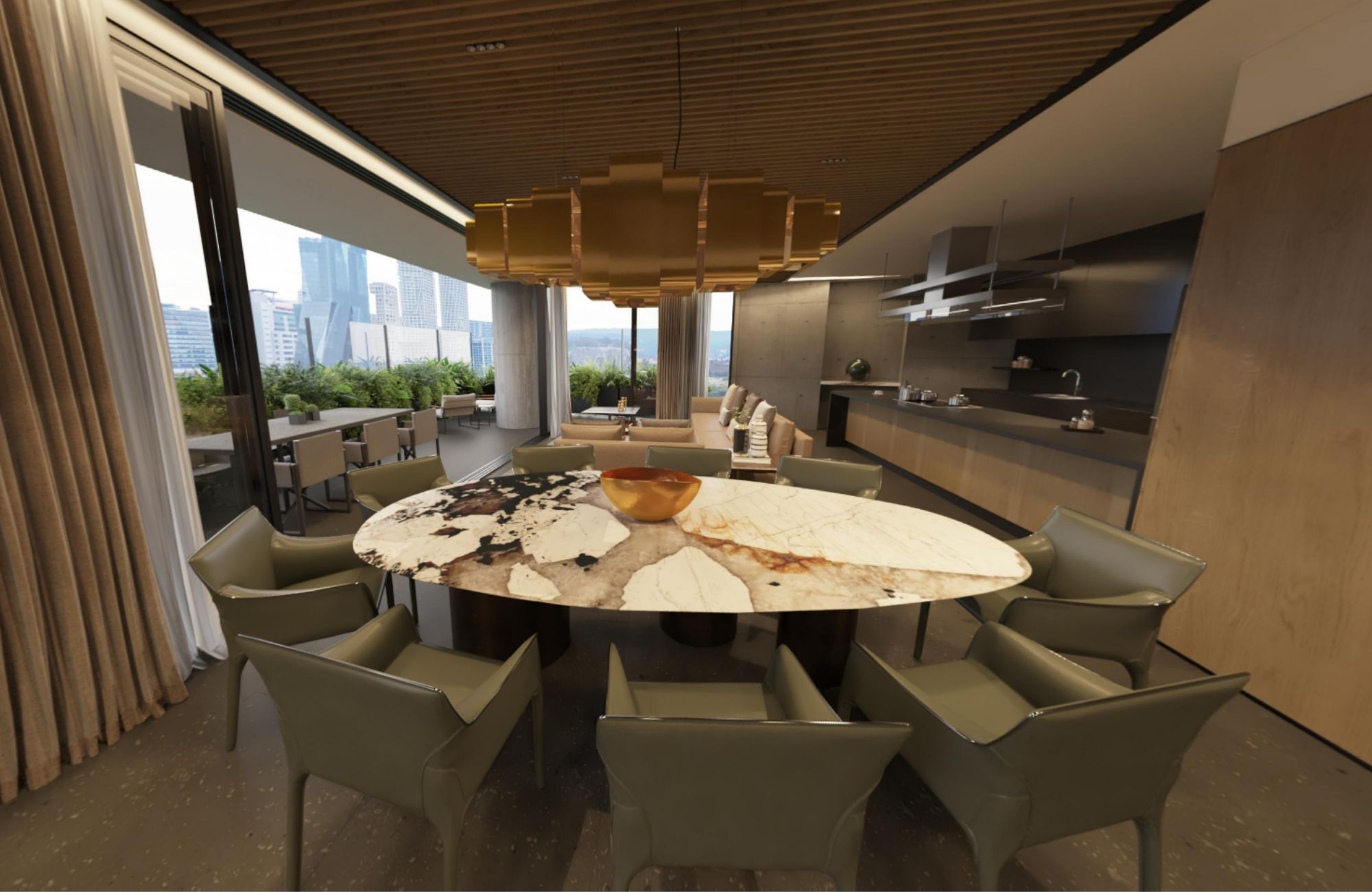 Condominium with spa pool, gym, jacuzzi, for sale in Polanco, Mexico City.