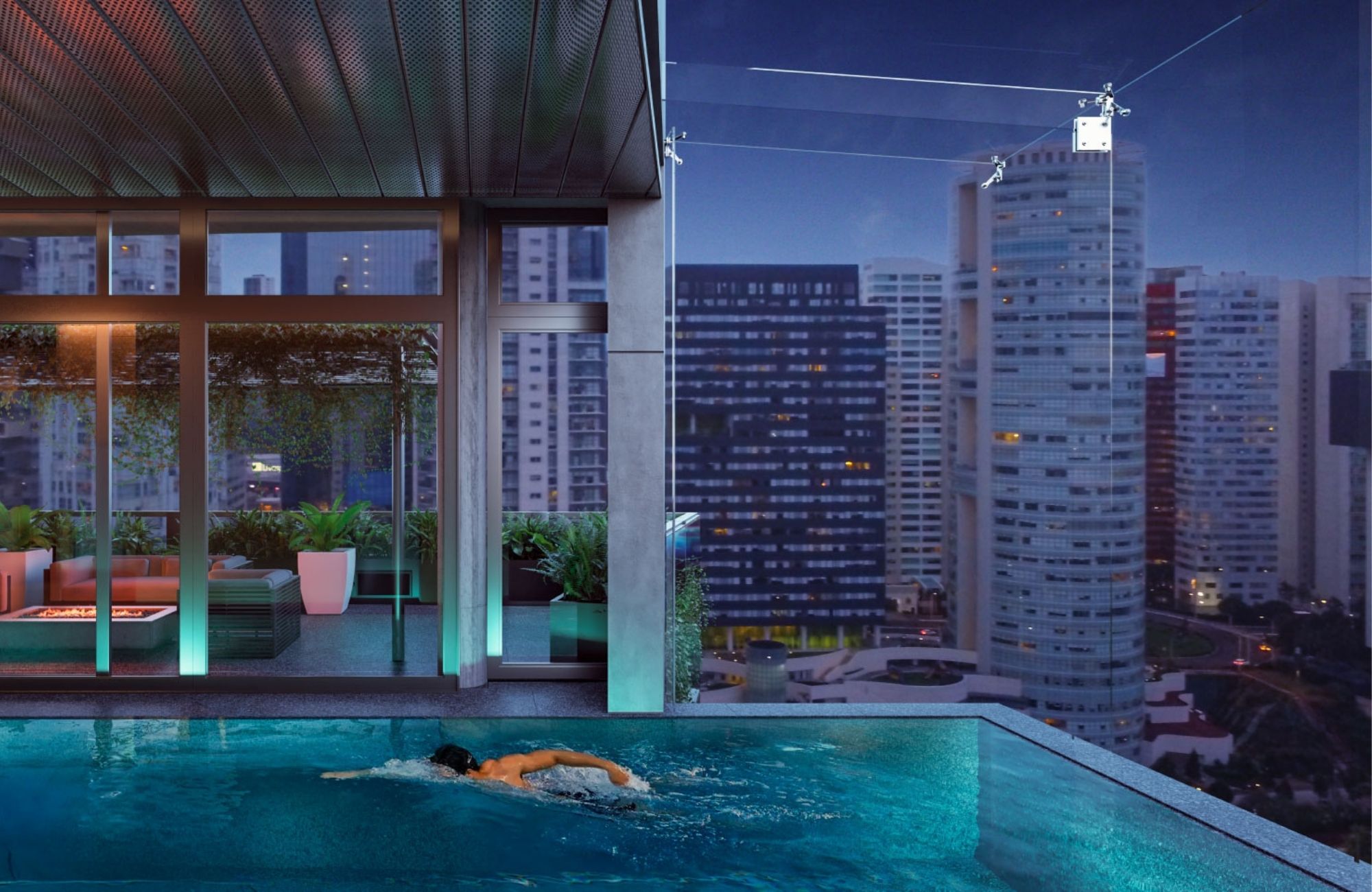 Condominium with spa pool, gym, jacuzzi, for sale in Polanco, Mexico City.