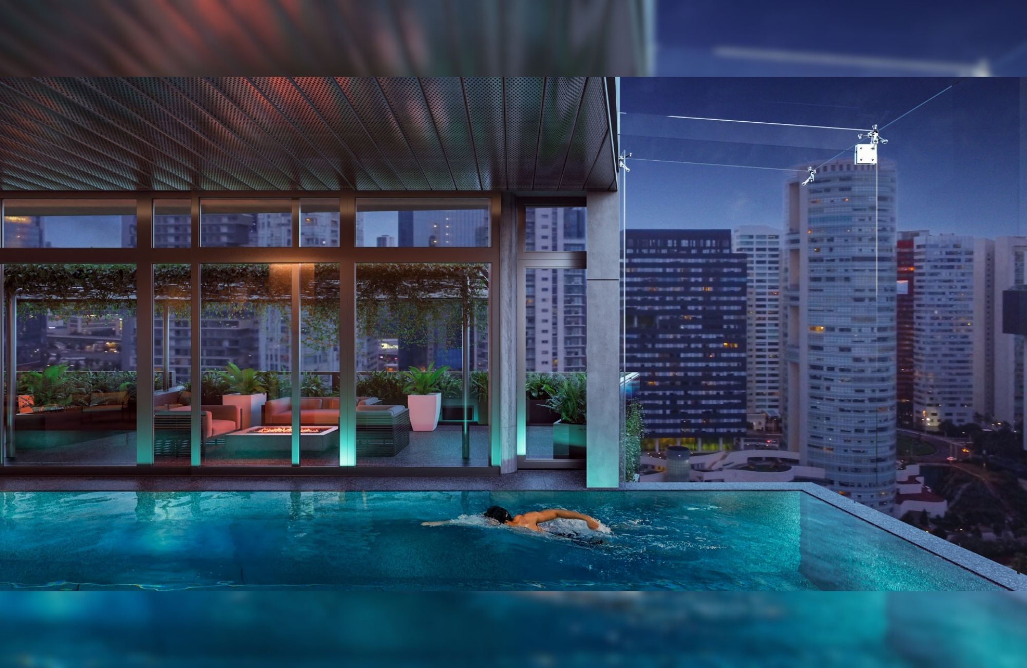 Condominium with spa pool, gym, jacuzzi, for sale in Polanco, Mexico City.