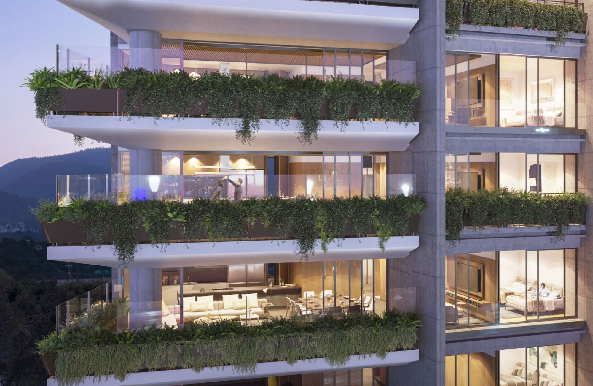 Condominium with spa pool, gym, jacuzzi, for sale in Polanco, Mexico City.