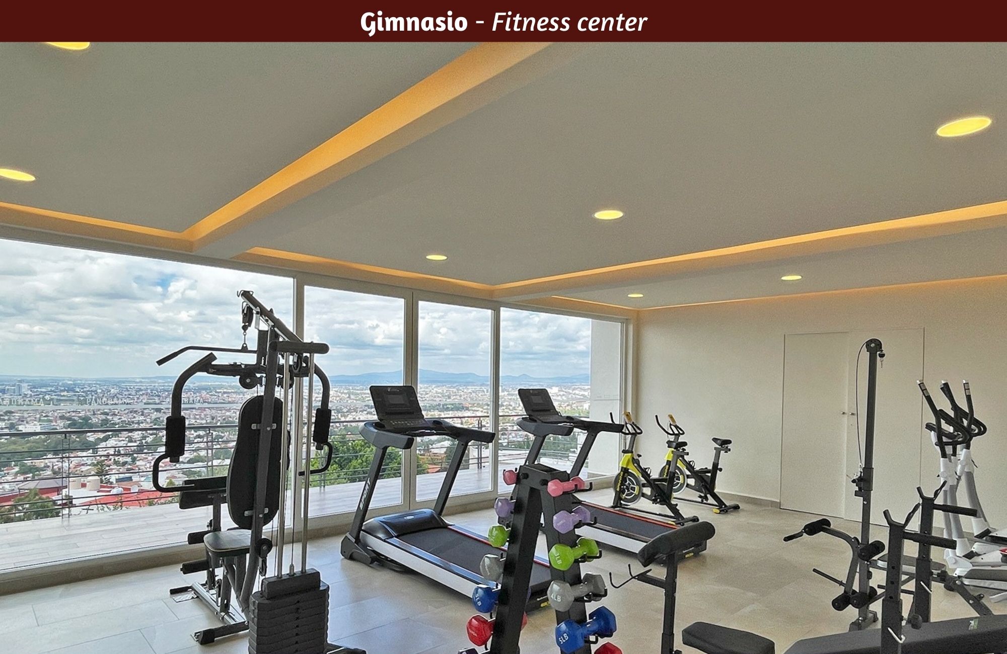 Apartment with park, yoga area, pool, gym, mini golf, pre-construction, for sale, Quer&eacute;taro.