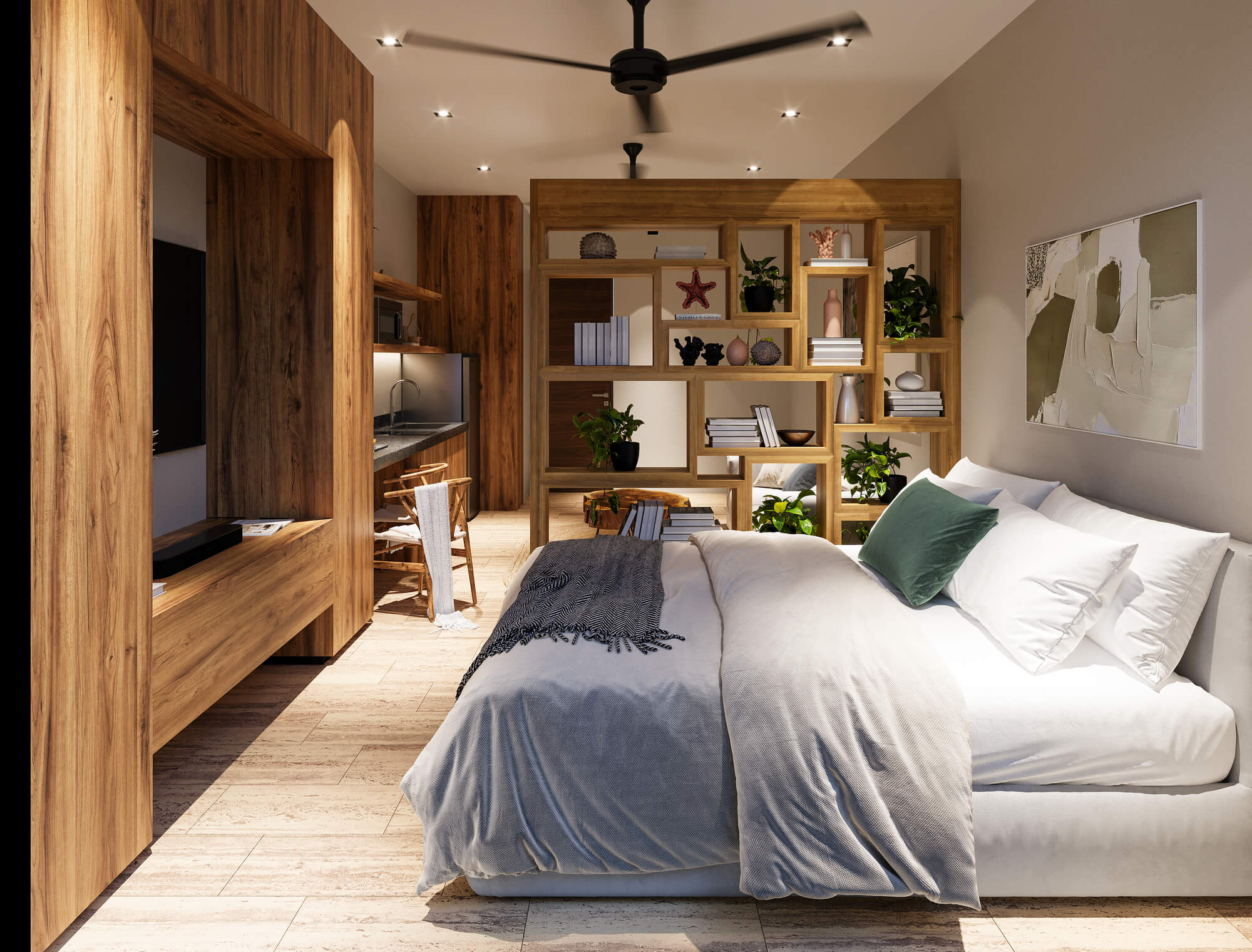 Penthouse studio just a few meters from the ocean, for sale, Centro, Playa del Carmen