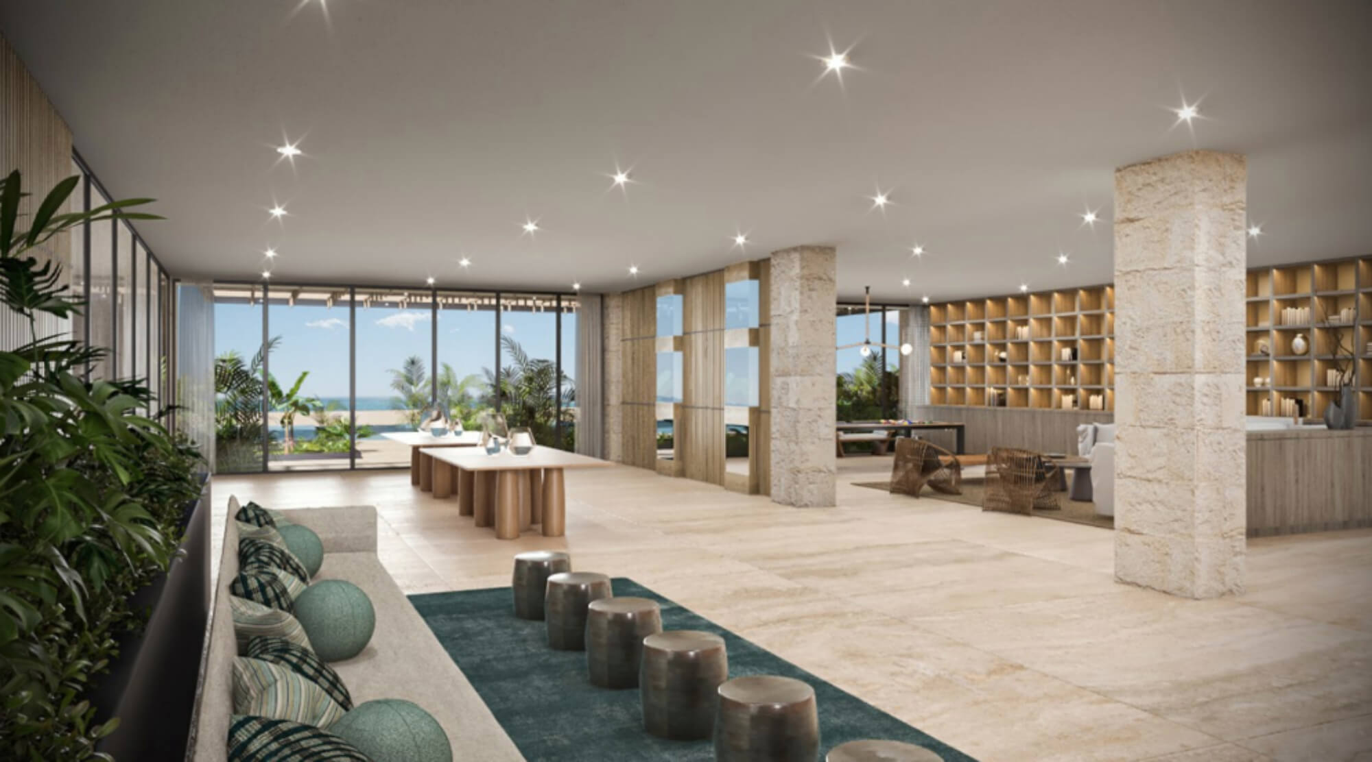 Condominio con vista al mar, jard&iacute;n, alberca Gimnasio, area kids, alberca kids, Telchac Puerto, Merida