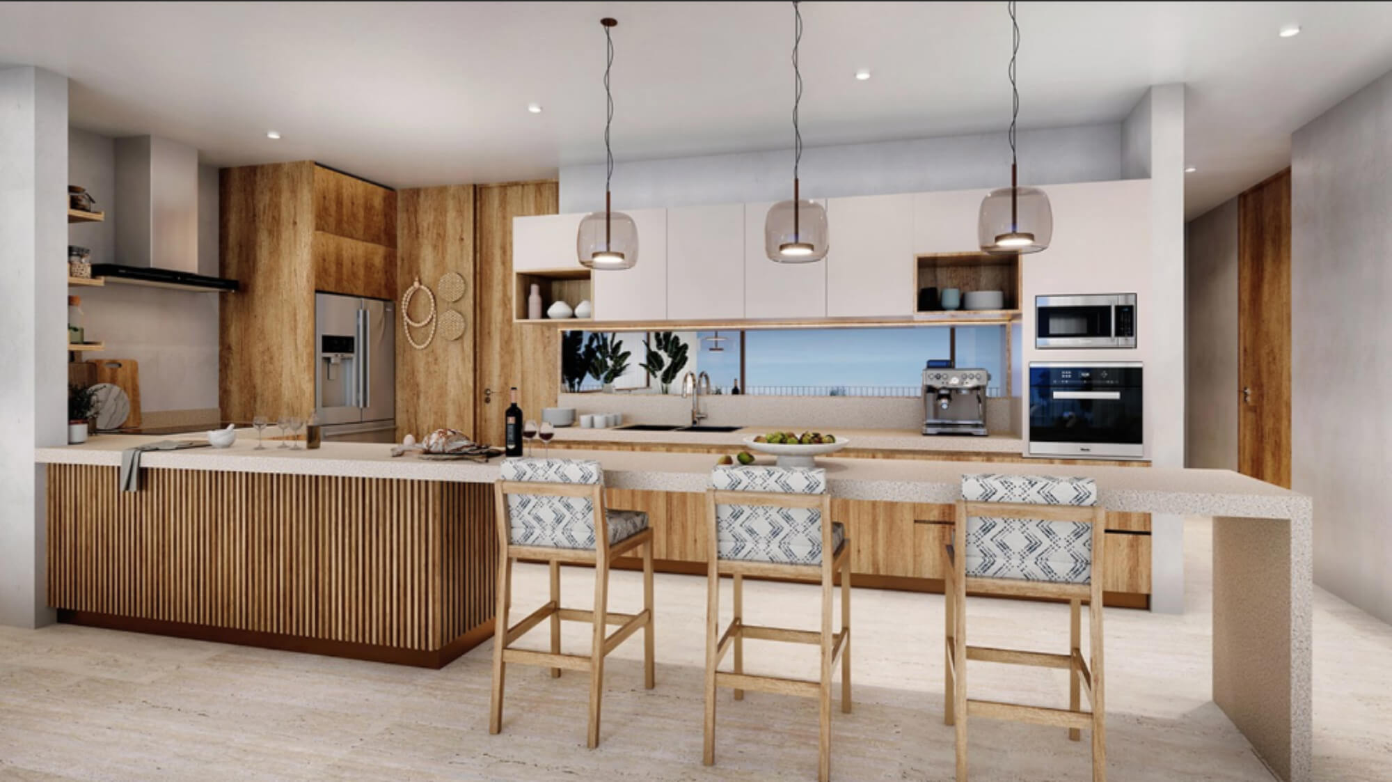 Spacious condominium with two terraces, garden, with private elevator, concierge and driver, clubhouse, and exclusive amenities, pre-constru