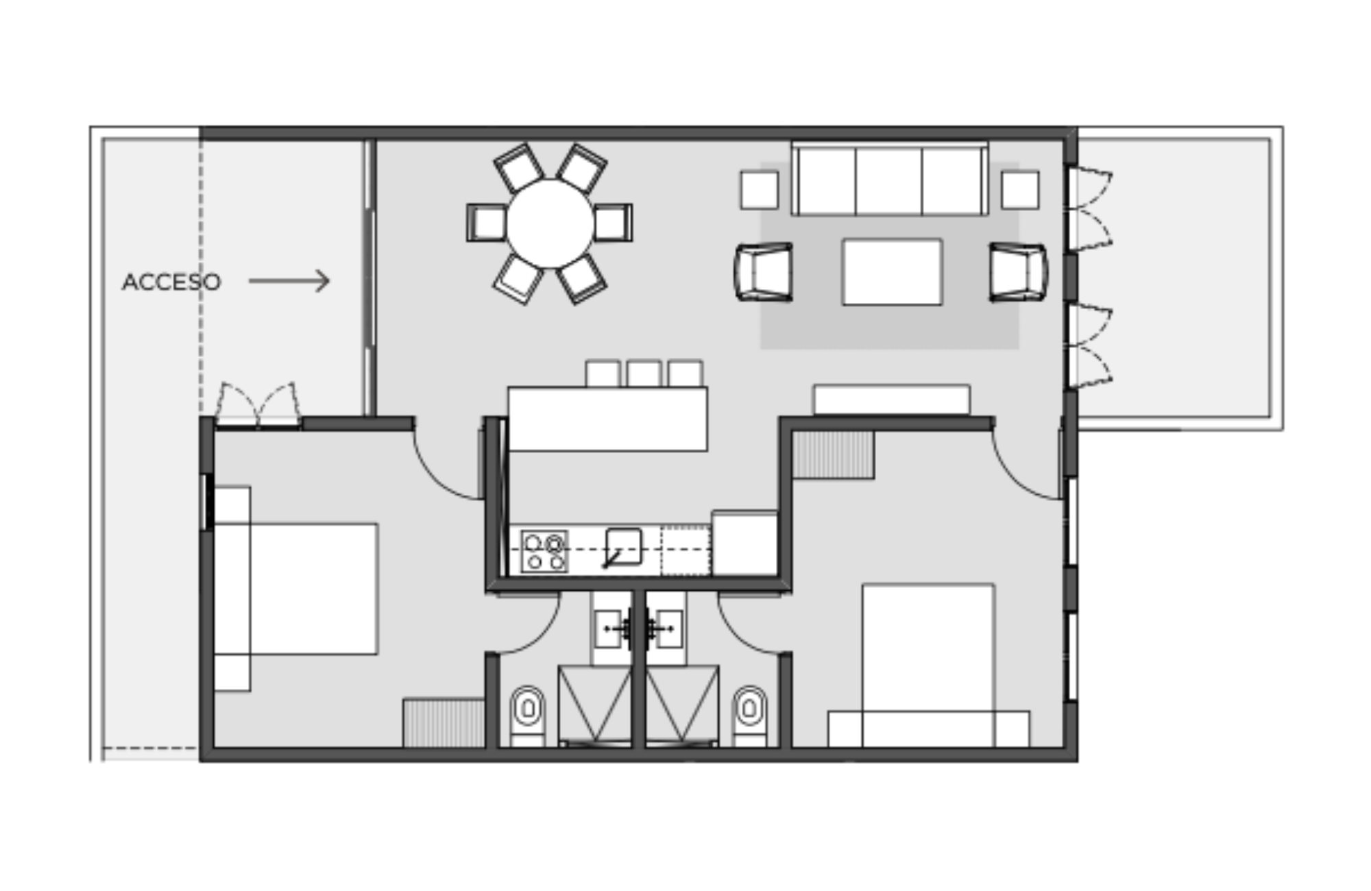 Panoramic view condo with pool, terrace, gym, pre-sale, North Zone, M&eacute;rida.