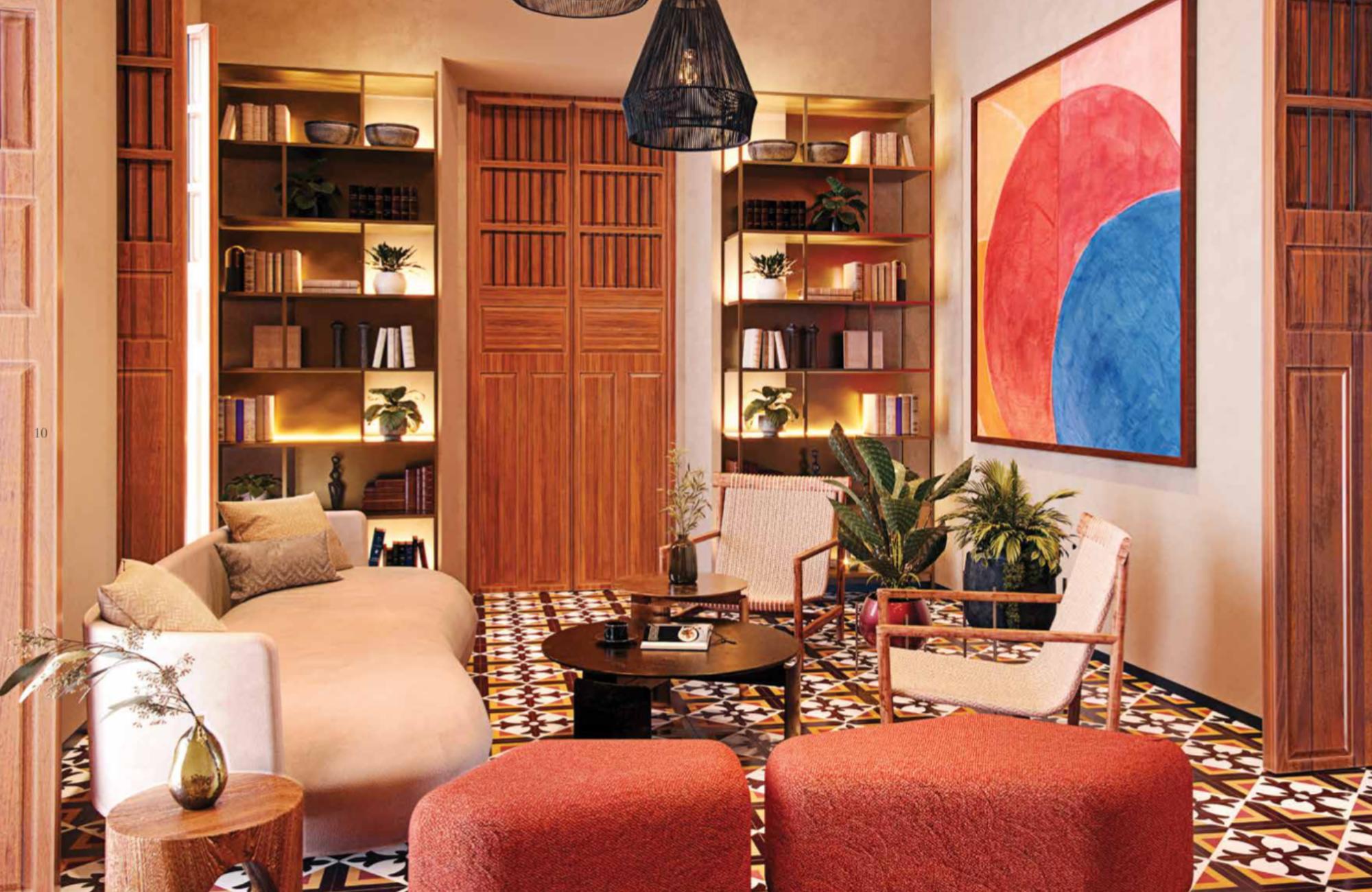 Large condo with garden, 258 m2, concierge &amp; driver, clubhousewith exclusive amenities, pre-construction for sale in Merida.