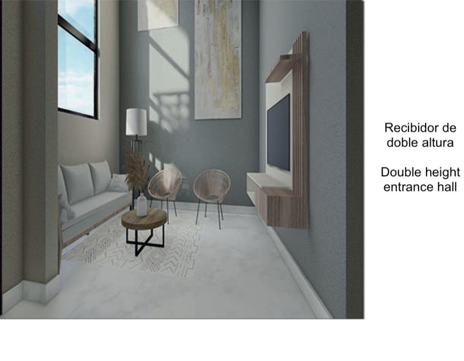 Casa con alberca, terraza, doble altura, sala de tv, en venta Sector O, Huatulco