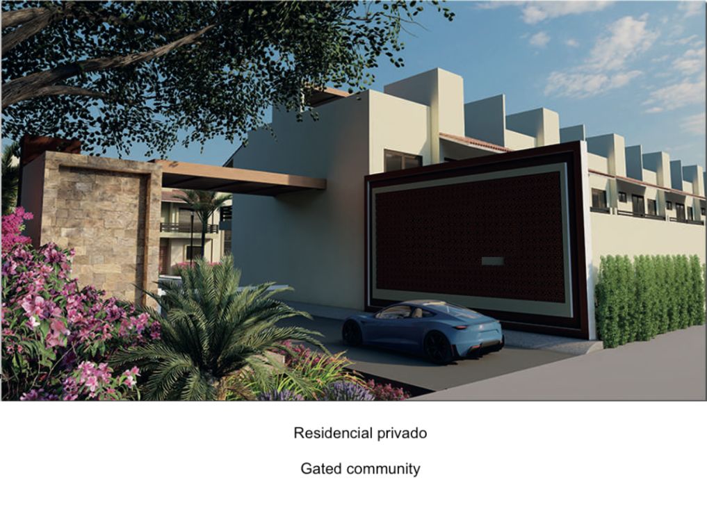 Casa con alberca, terraza, doble altura, sala de tv, en venta Sector O, Huatulco