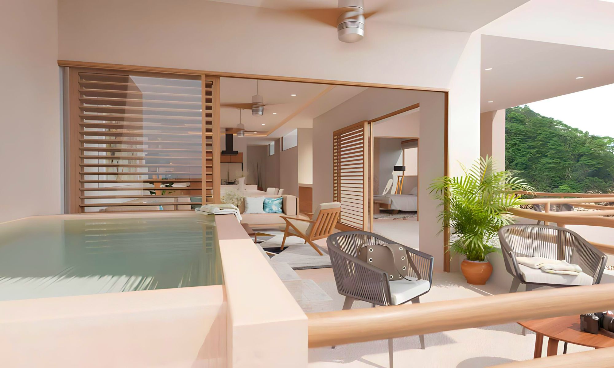 Beachfront condo for sale in Paradise Cove, El Tejon beach, Huatulco