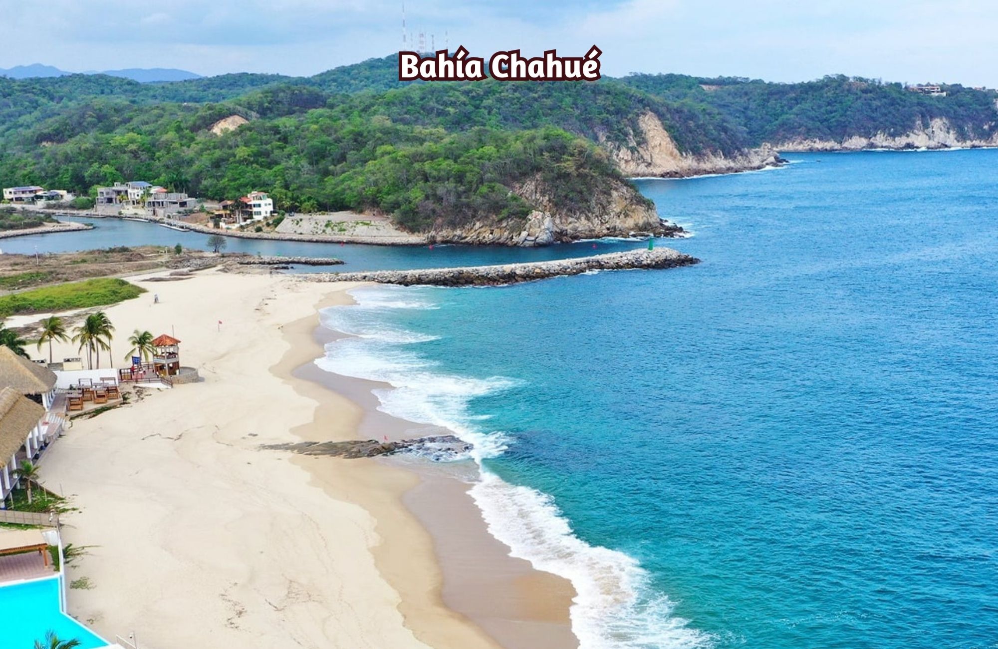 Beachfront condo for sale in Paradise Cove, El Tejon beach, Huatulco