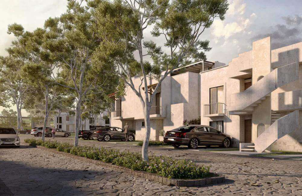 Apartment with garden, pool, gym, terraces, preconstruction, for sale, San Miguel de Allende.