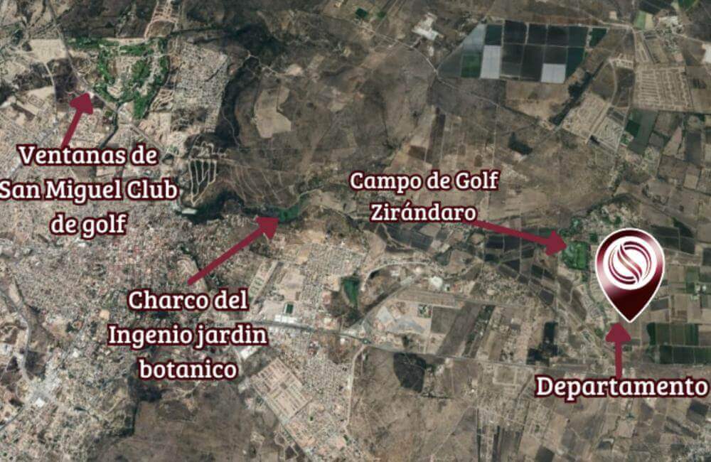 Apartment with garden, pool, gym, terraces, preconstruction, for sale, San Miguel de Allende.