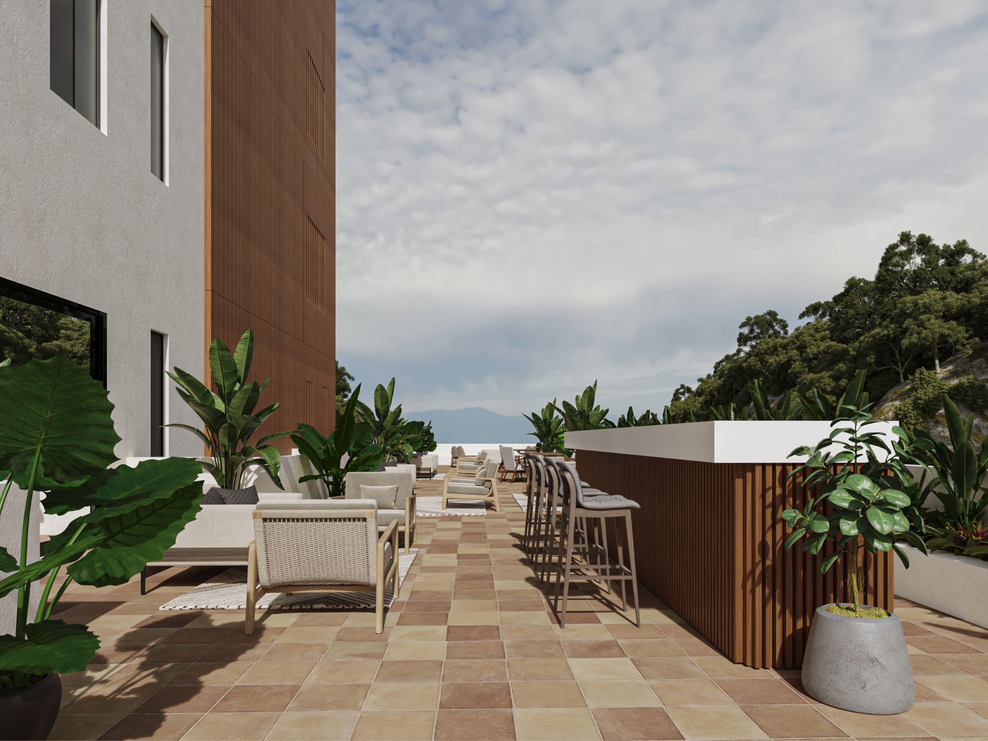 DHU229-2 apartment with pool, with laundry area, near Arrocito beach, for sale in Huatulco