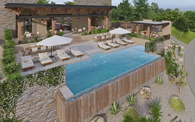 670 sqm lot, pool, gym, jacuzzi, for sale in San Miguel de Allende.