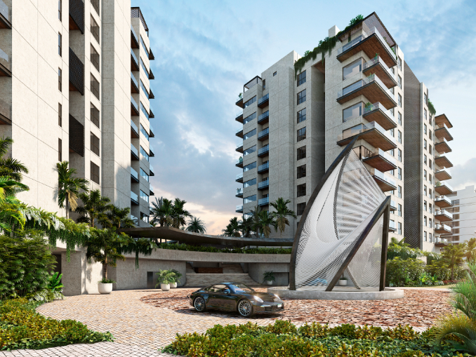 Condo with pool and social room for sale, Cabo Norte, M&eacute;rida