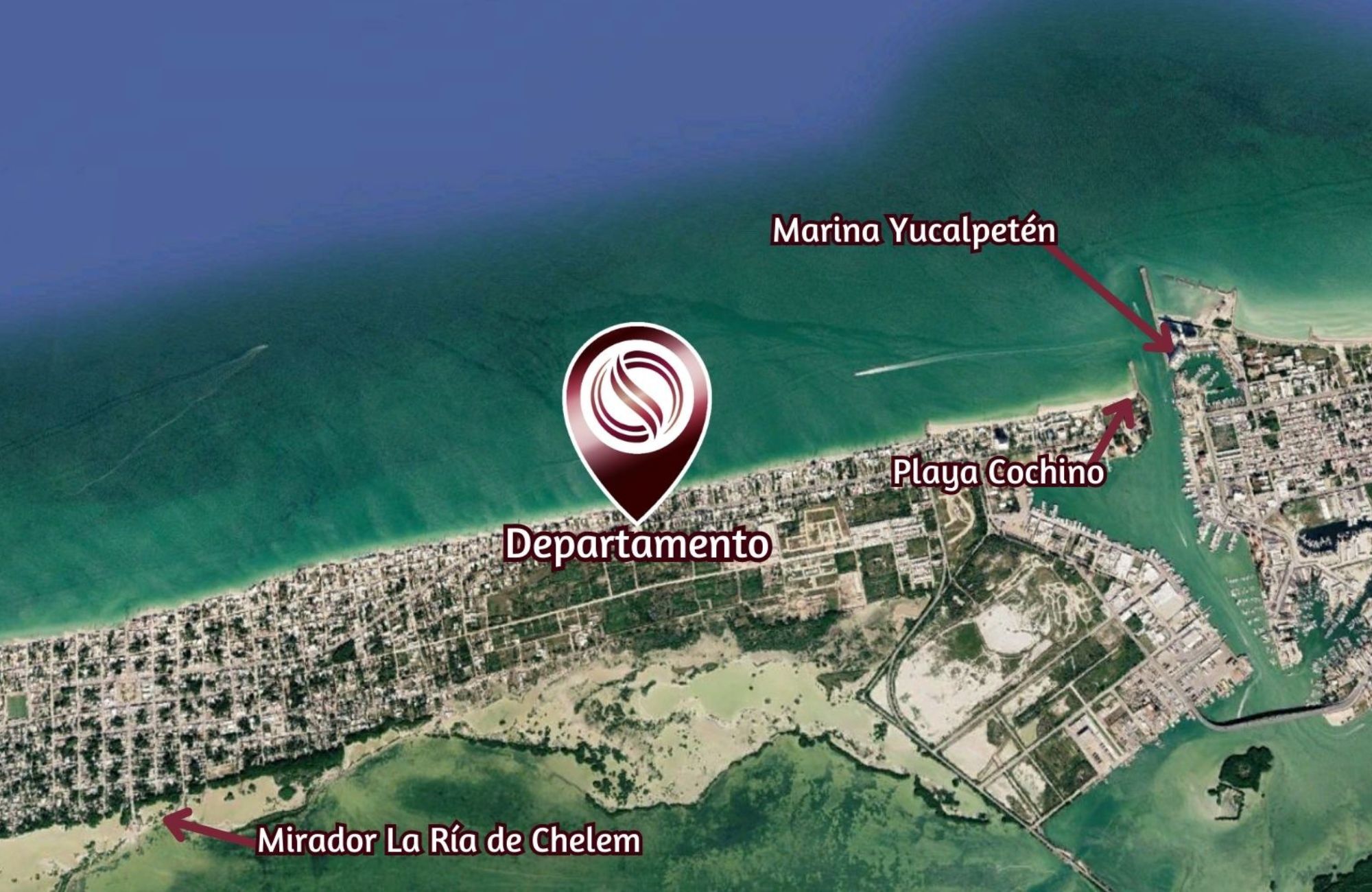 Apartment with garden, terrace, pool, gym for sale in Merida Centro.