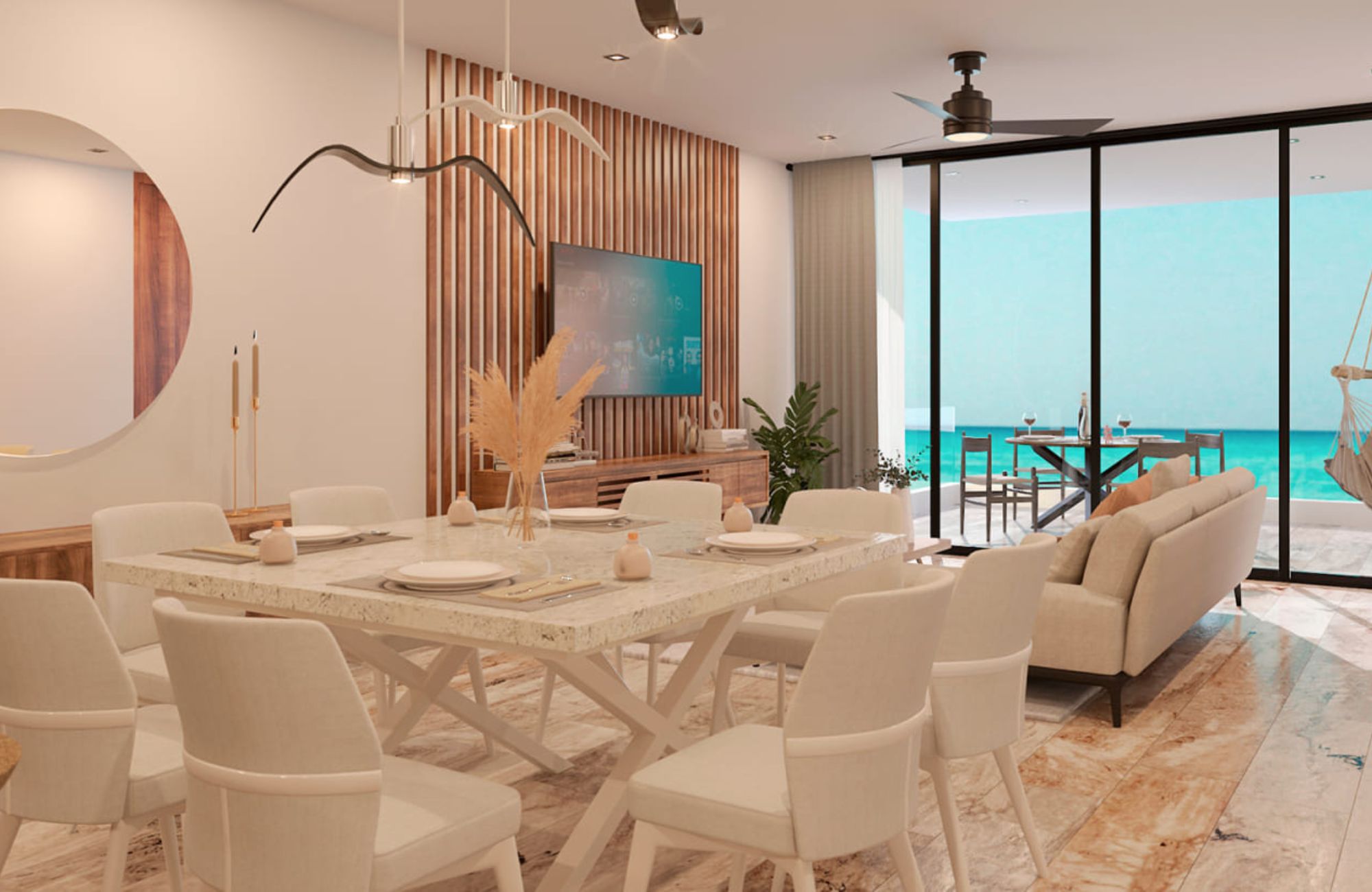 Apartment with garden, terrace, pool, gym for sale in Merida Centro.