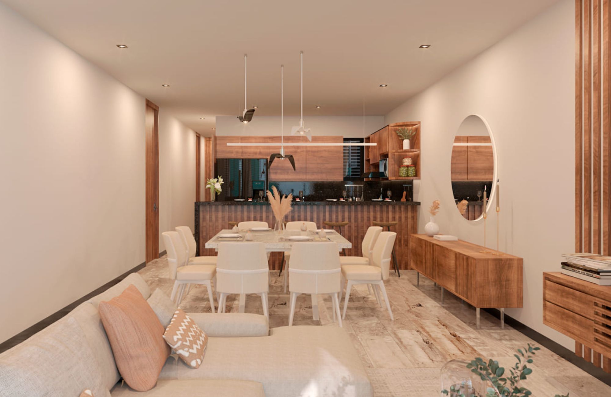 Apartment with garden, terrace, pool, gym for sale in Merida Centro.