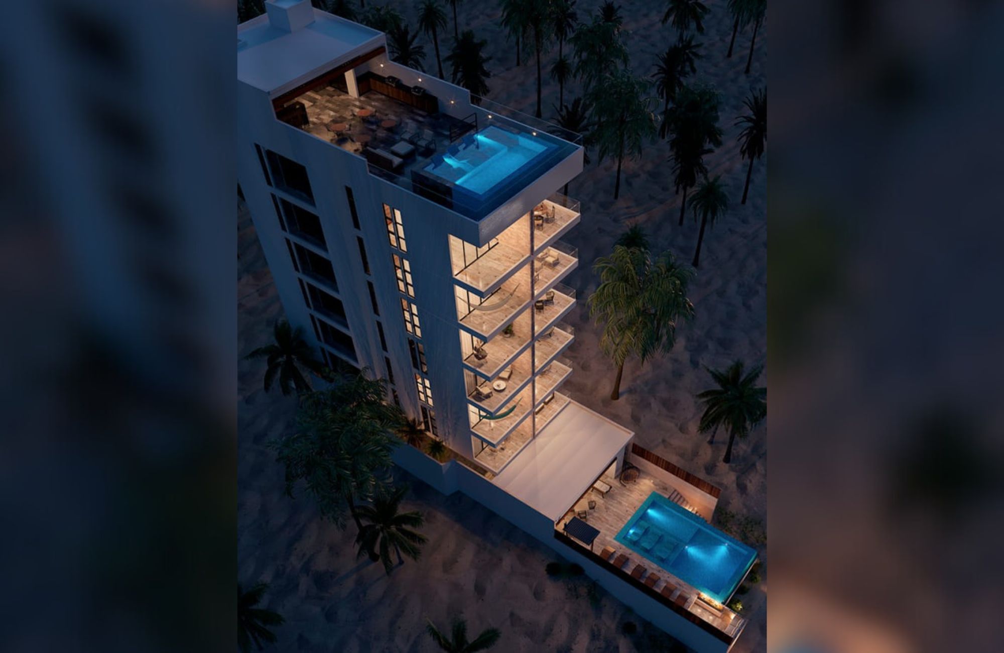 Apartment with garden, terrace, pool, gym for sale in Merida Centro.