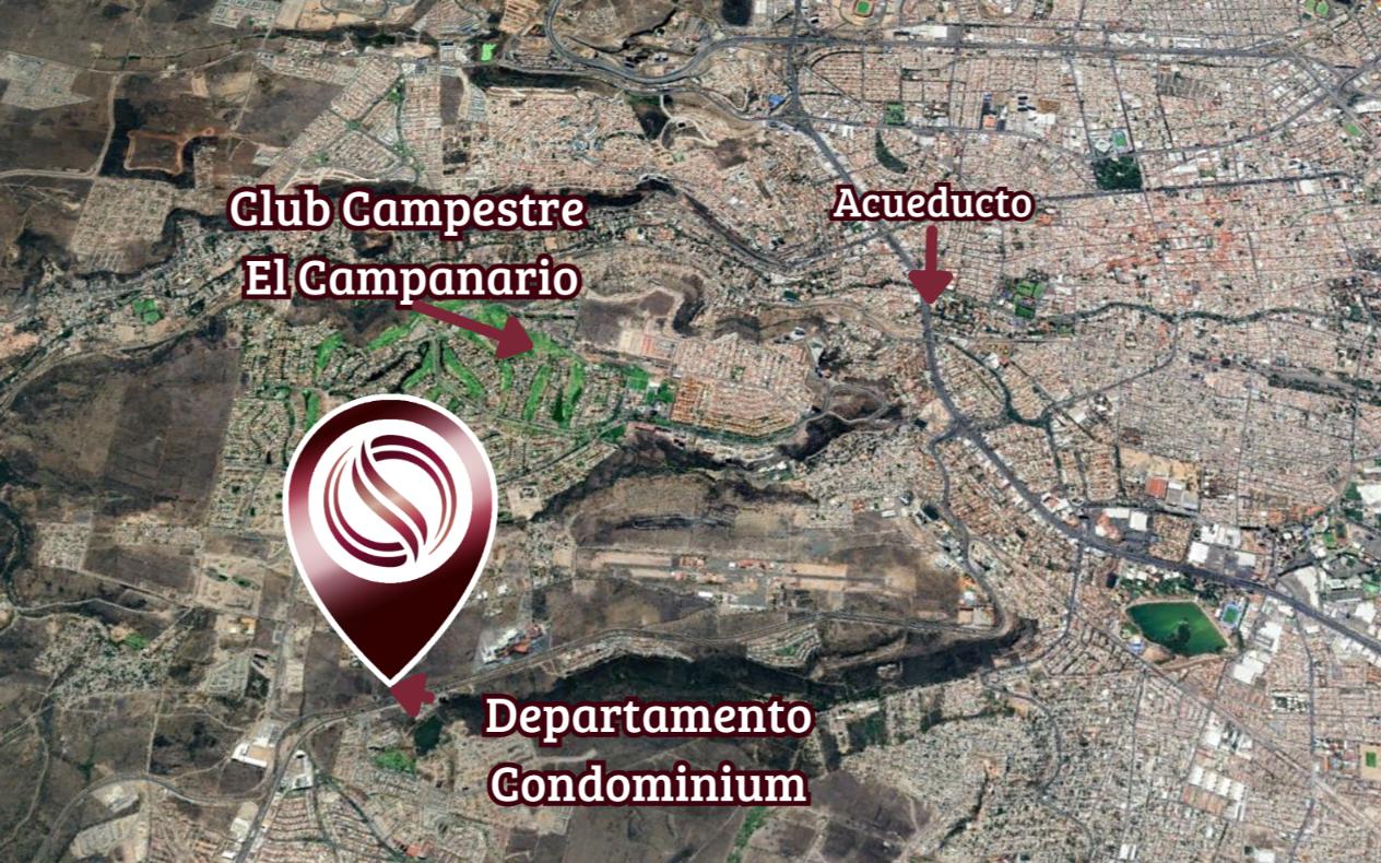 Apartment with terrace, laundry room, pool, gym, pre-construction, Zibata, Quer&eacute;taro.