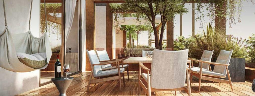 Apartment with terrace, laundry room, pool, gym, pre-construction, Zibata, Quer&eacute;taro.