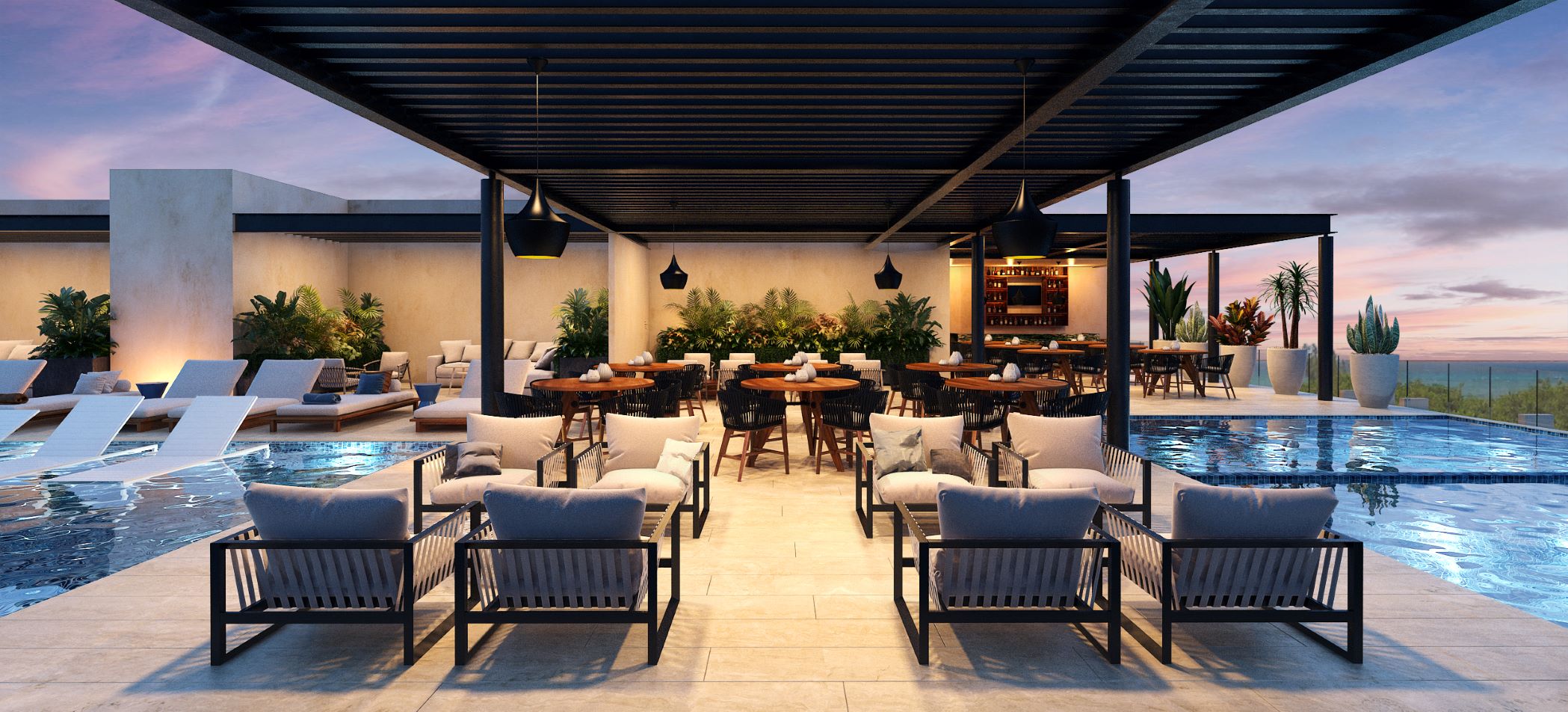 Condo steps from the beach for sale, downtown Playa del Carmen