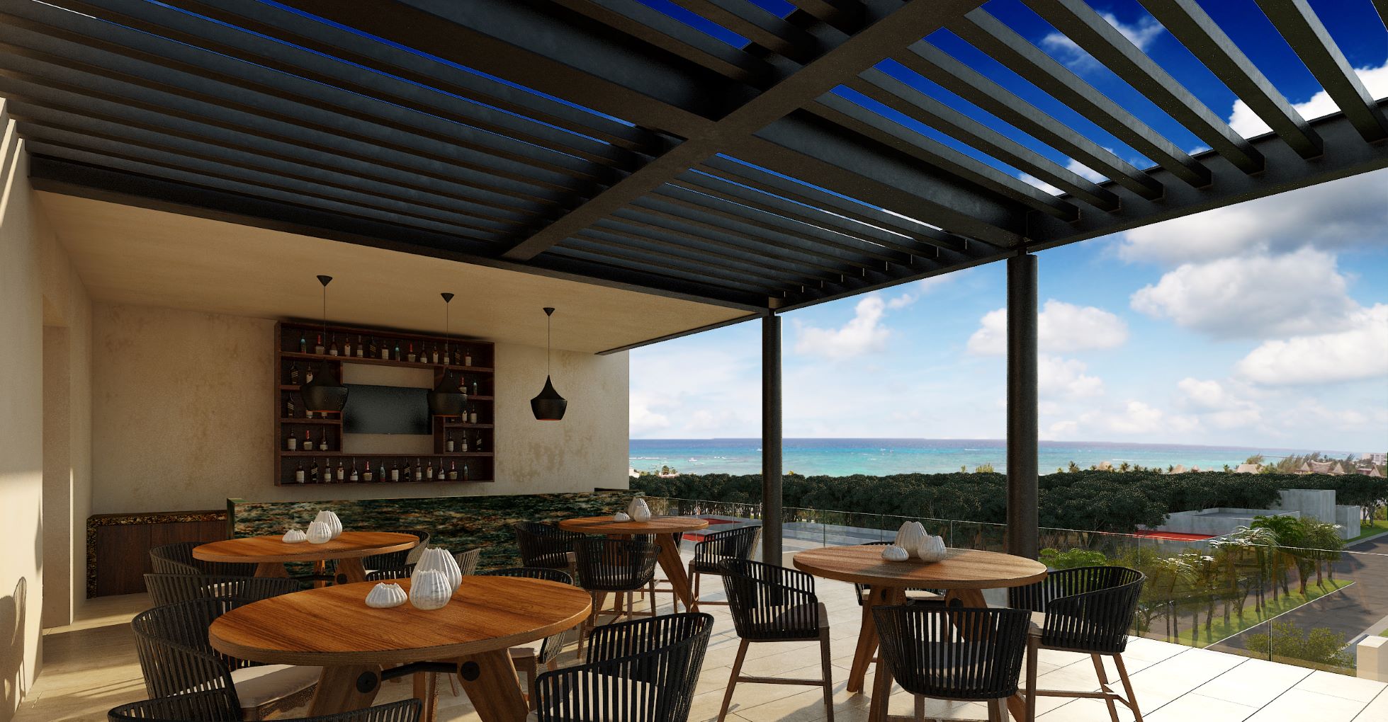 Condo steps from the beach for sale, downtown Playa del Carmen