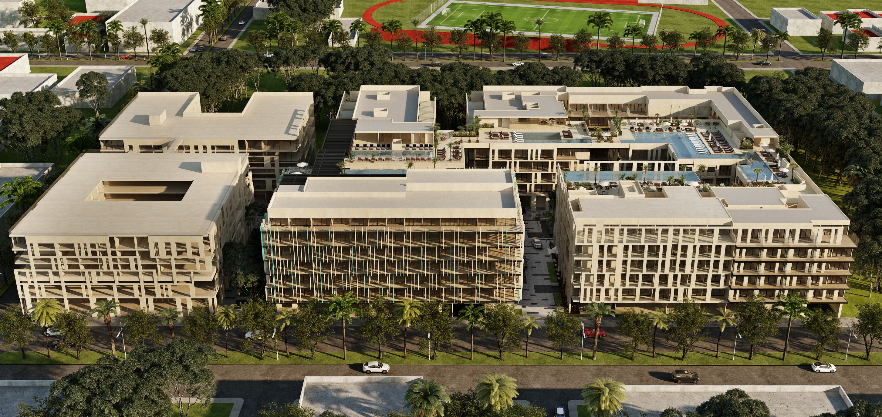 Condo steps from the beach for sale, downtown Playa del Carmen