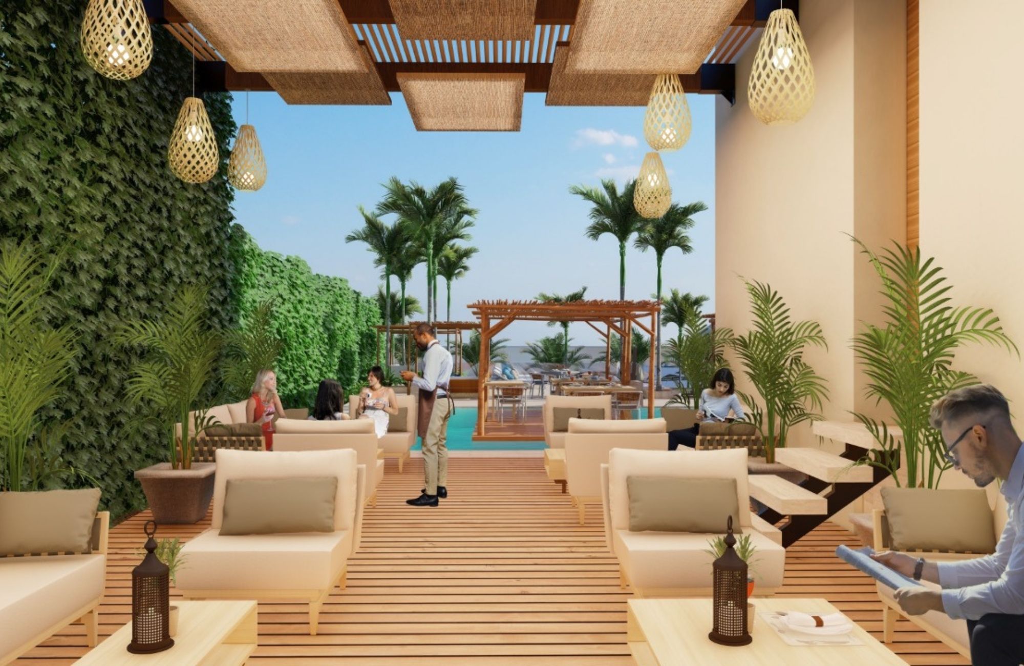 Luxury penthouse, ocean view, pool, pet-friendly, for sale Cancun.