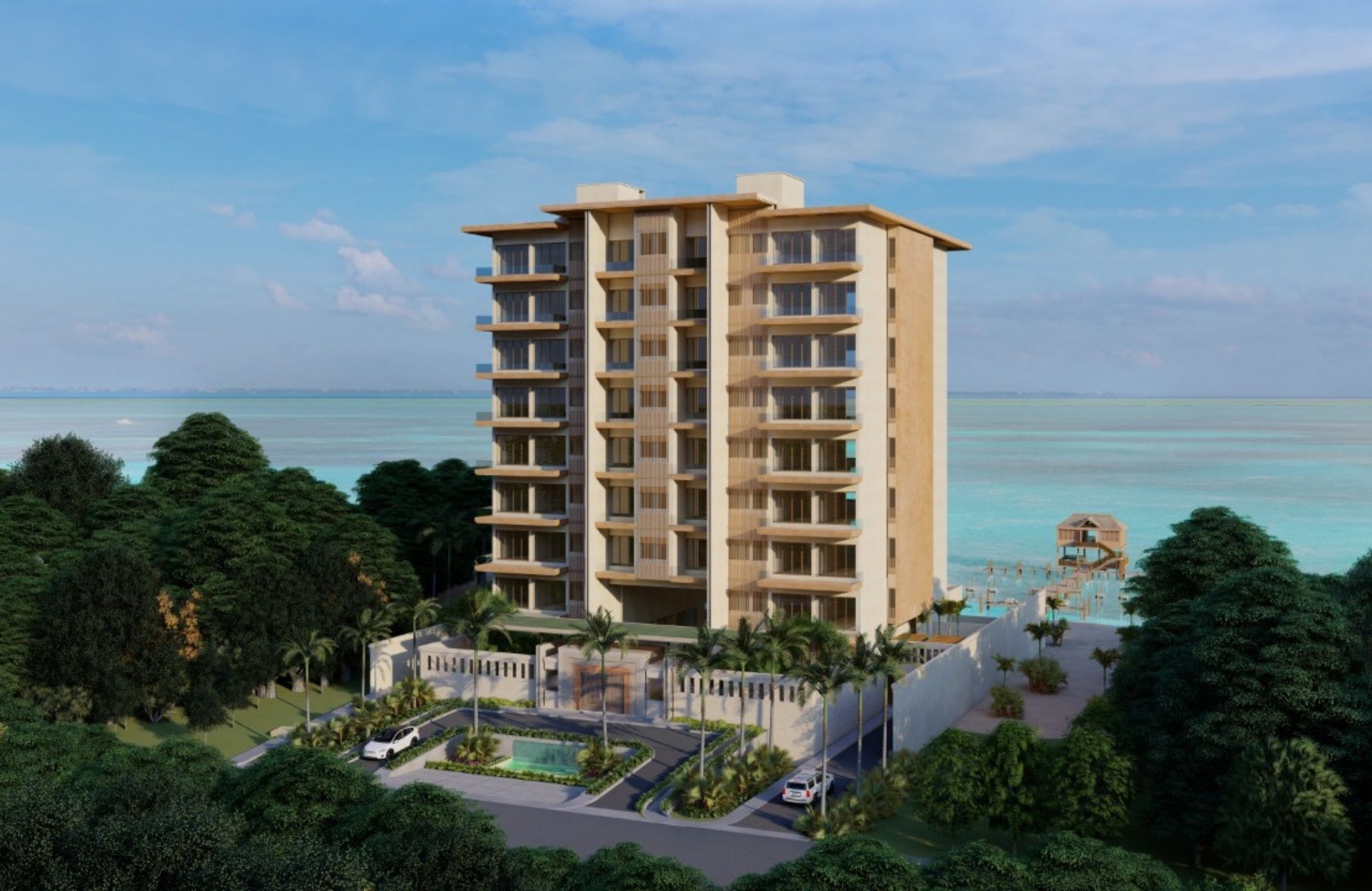 Luxury penthouse, ocean view, pool, pet-friendly, for sale Cancun.