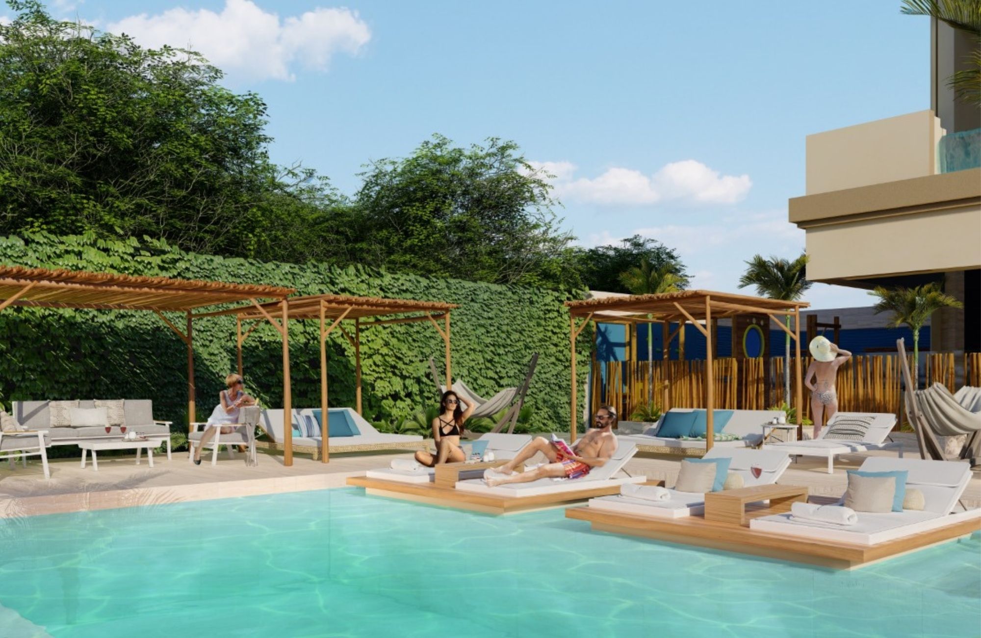 Luxury penthouse, ocean view, pool, pet-friendly, for sale Cancun.