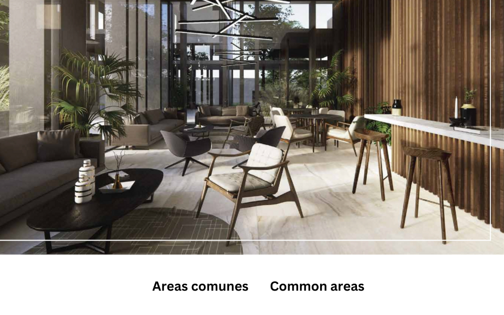 Condominium with paddle and tennis court, swimming pool, climbing wall, pre-construction, for sale, Quer&eacute;taro.