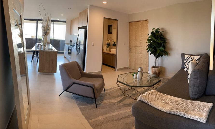 Apartment with terrace, laundry room, pool, gym, pre-construction, Zibata, Quer&eacute;taro.