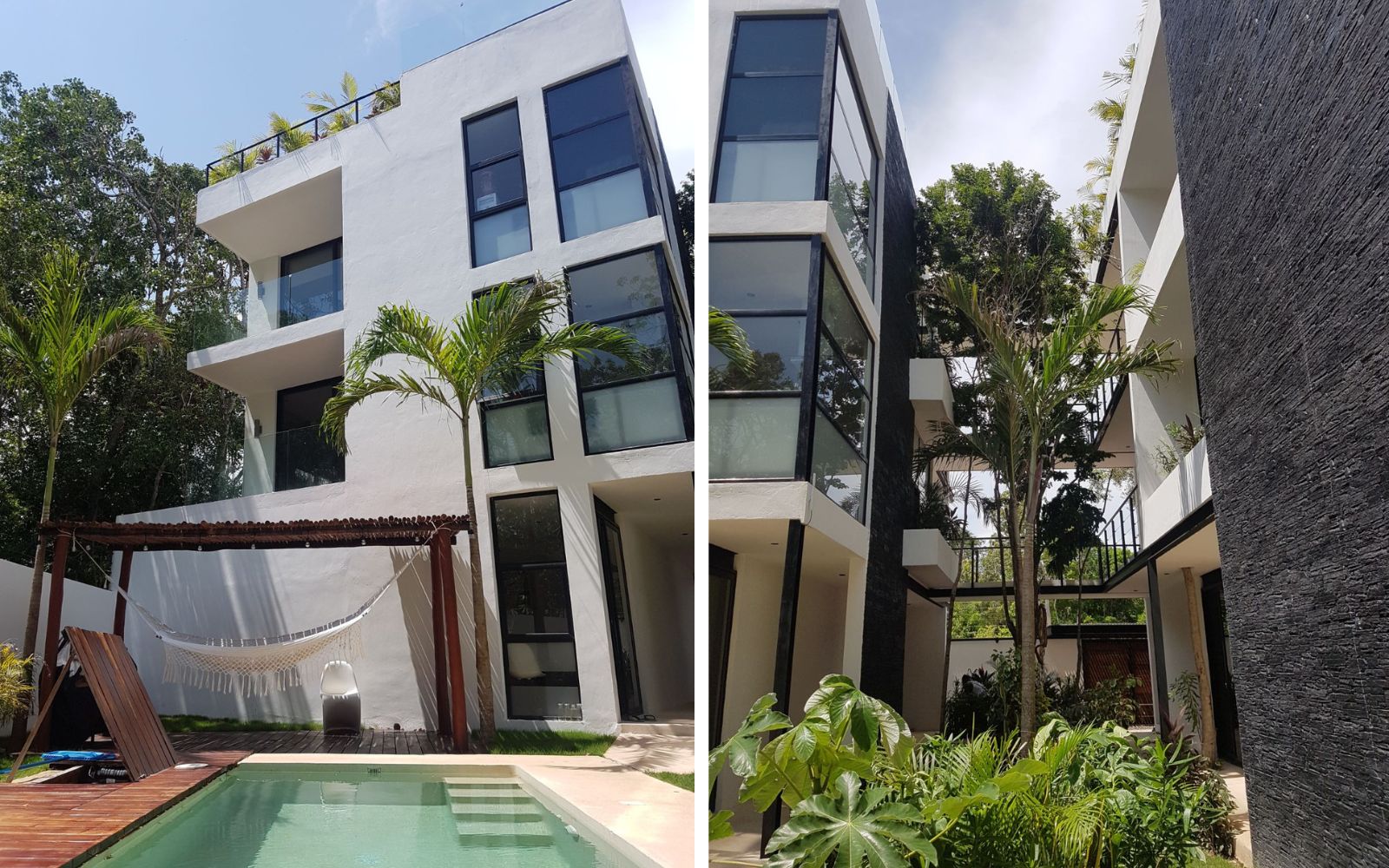 Penthouse green views,private terrace, gym, business center, yoga and gym area, with green areas, hammock garden, in Aldea Zama Tulum, for sale.