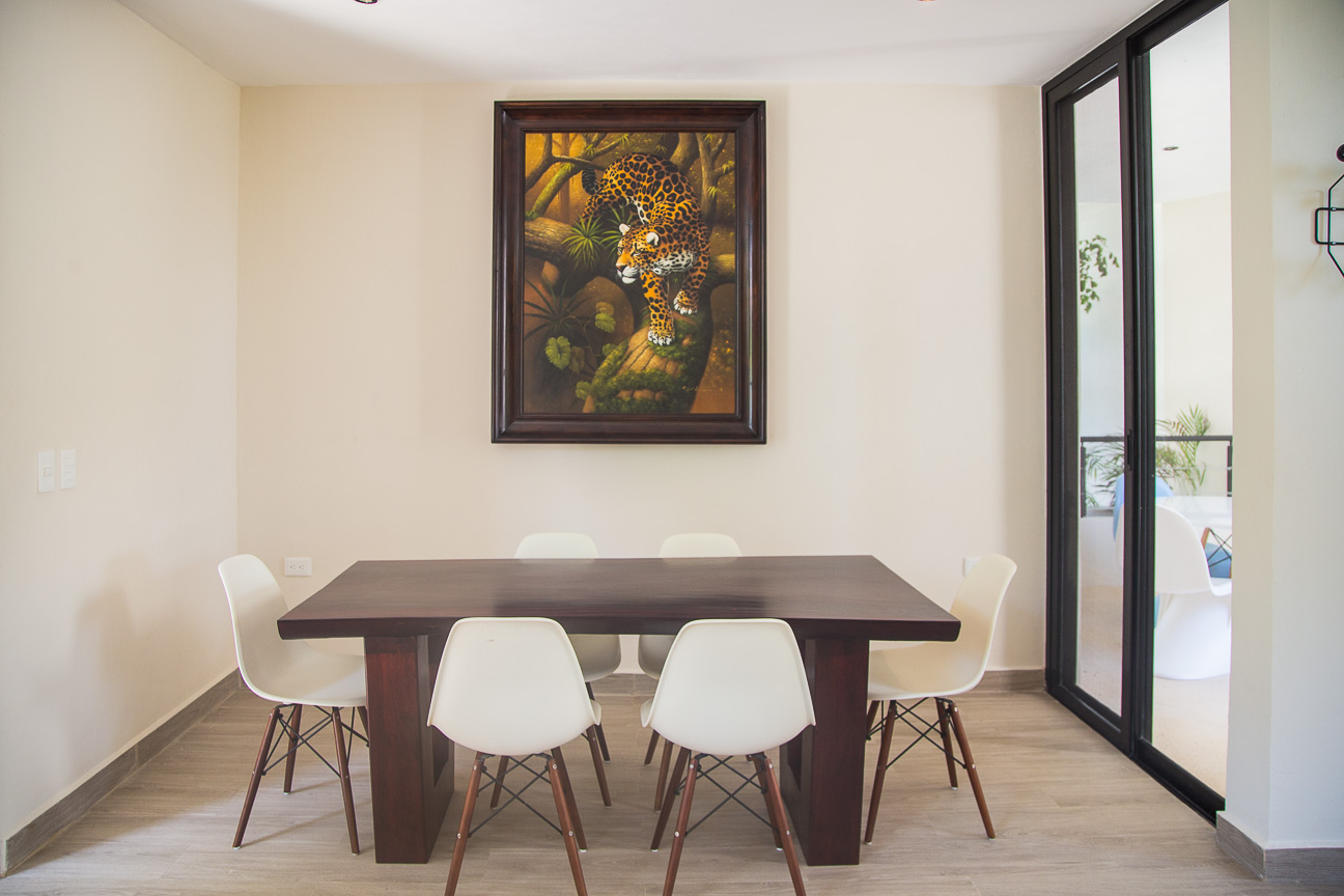 Penthouse green views,private terrace, gym, business center, yoga and gym area, with green areas, hammock garden, in Aldea Zama Tulum, for sale.